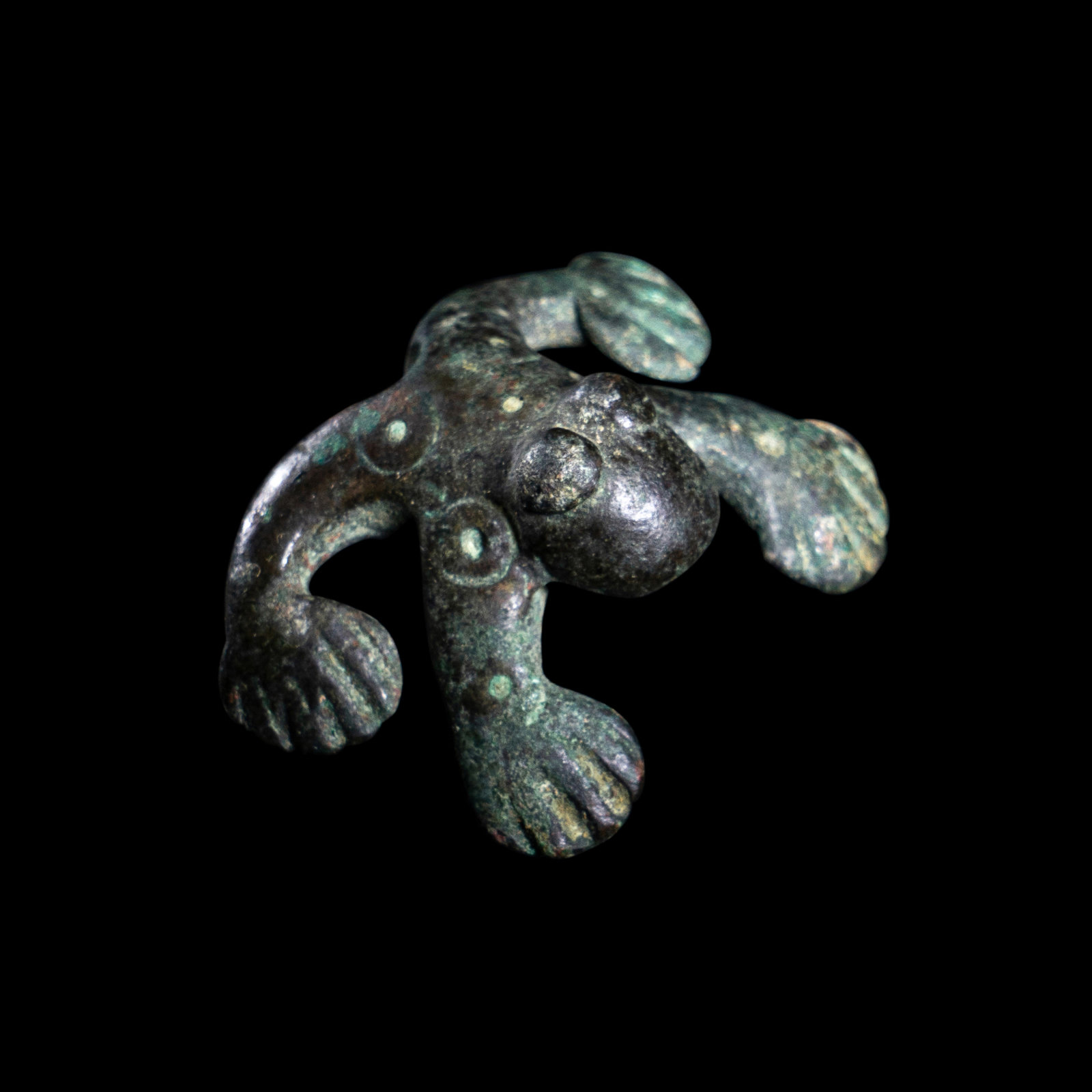 Appraisal: A Luristan Bronze Frog Circa th- th Century B C