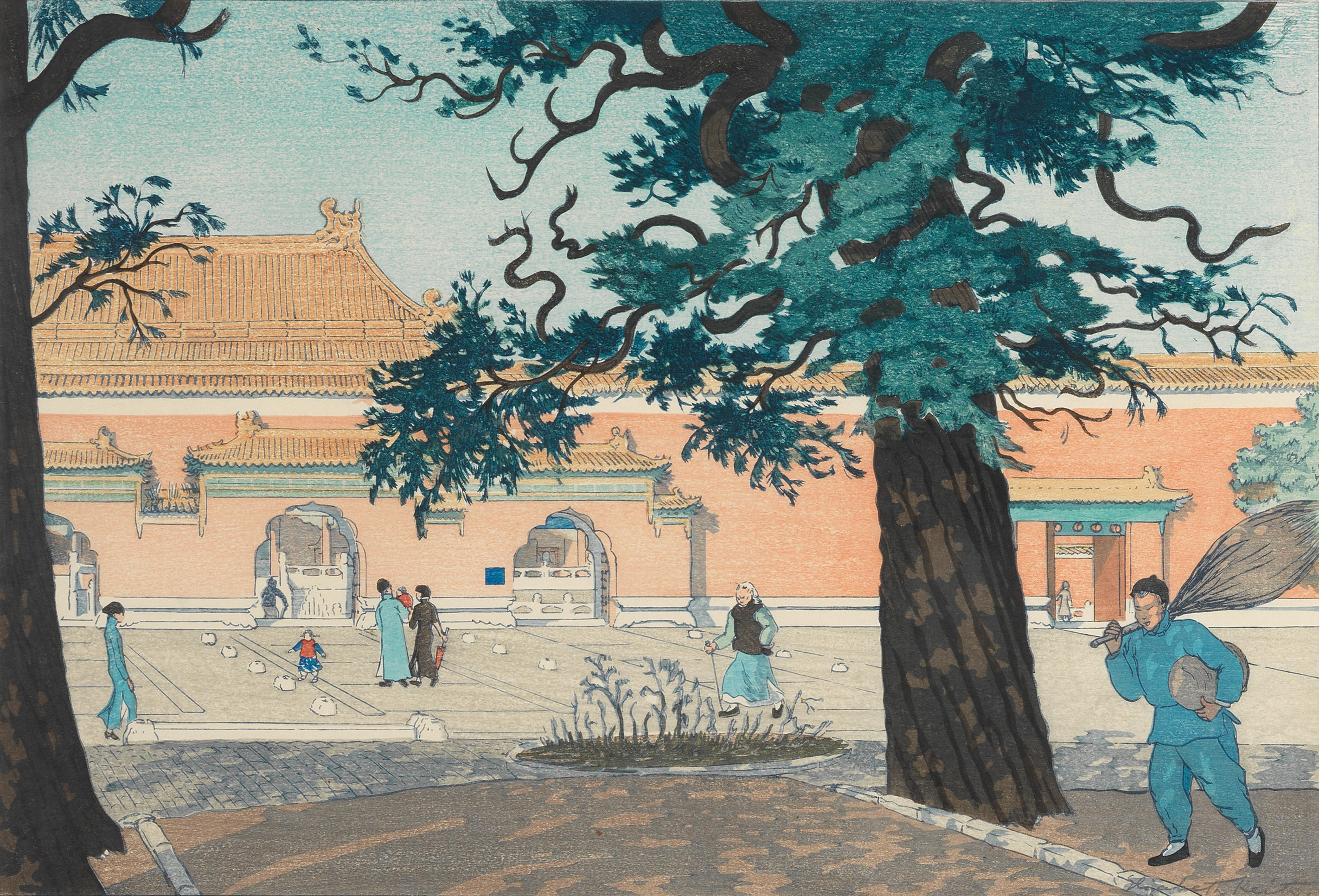 Appraisal: ELIZABETH KEITH BRITISH - Forbidden City Peking signed 'Elizabeth Keith