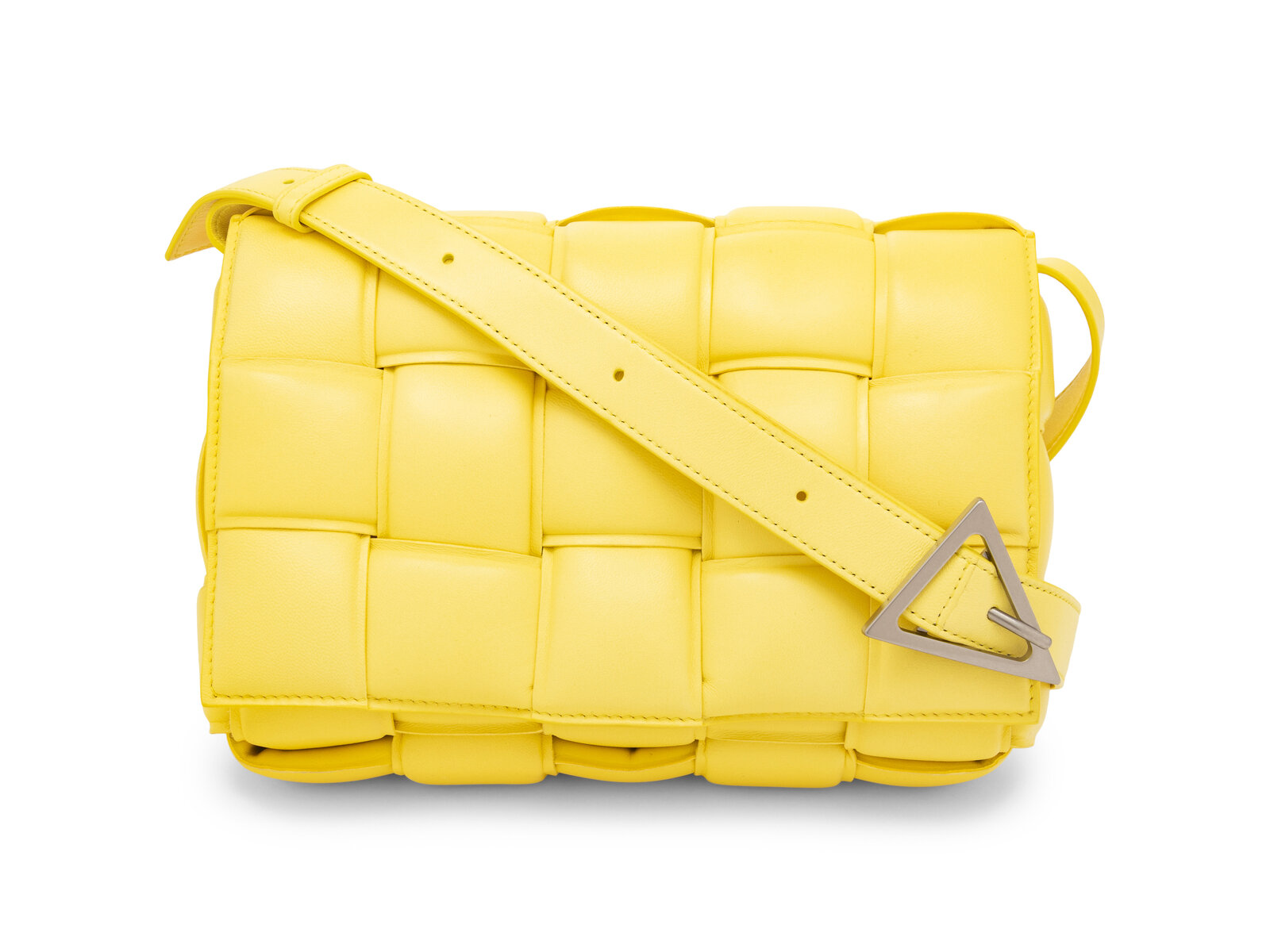 Appraisal: BOTTEGA VENETA PADDED MAXI CASSETTE IN SHERBET LAMBSKIN Classic Padded