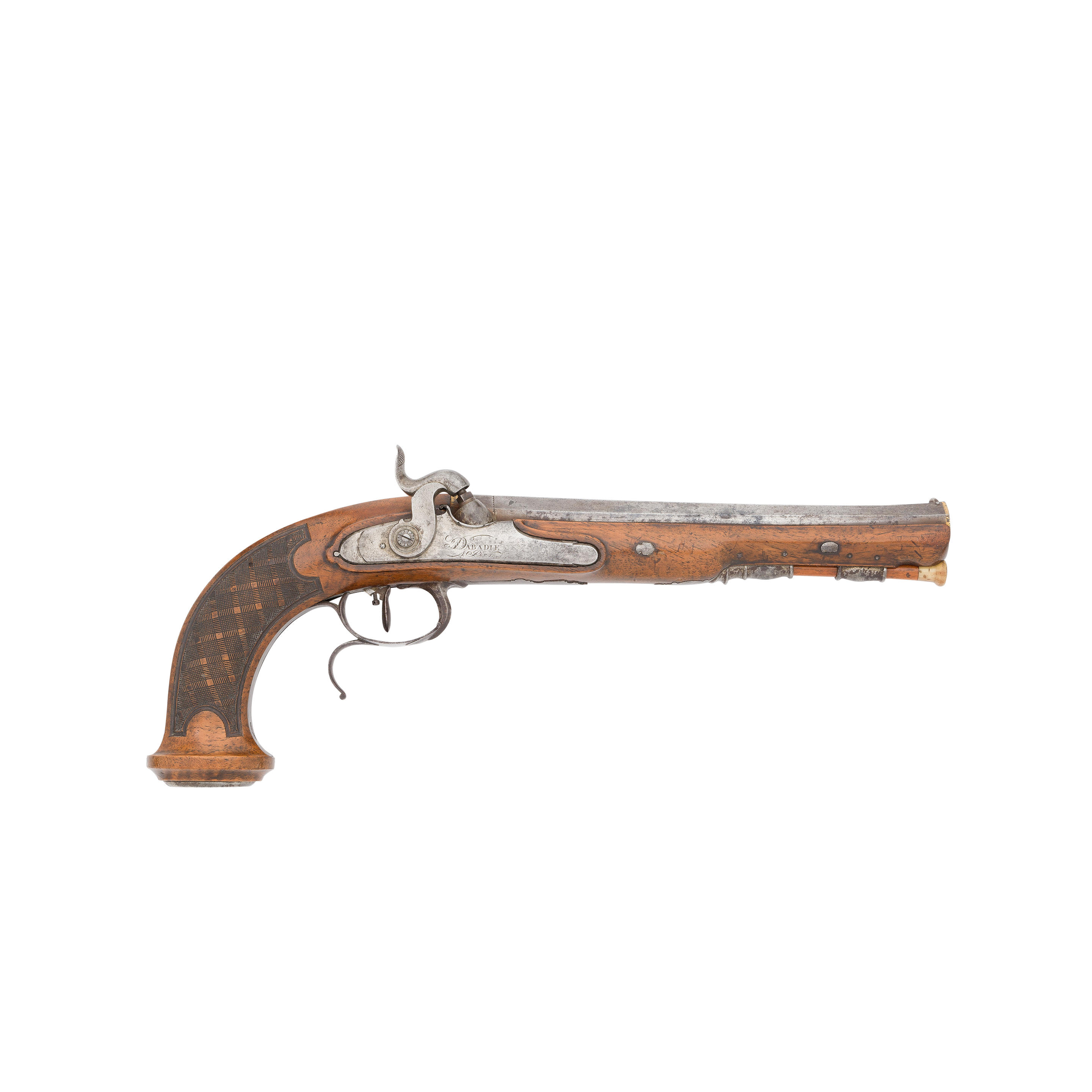 Appraisal: A FRENCH -BORE PERCUSSION DUELLING OR TARGET PISTOL BY LABADIE