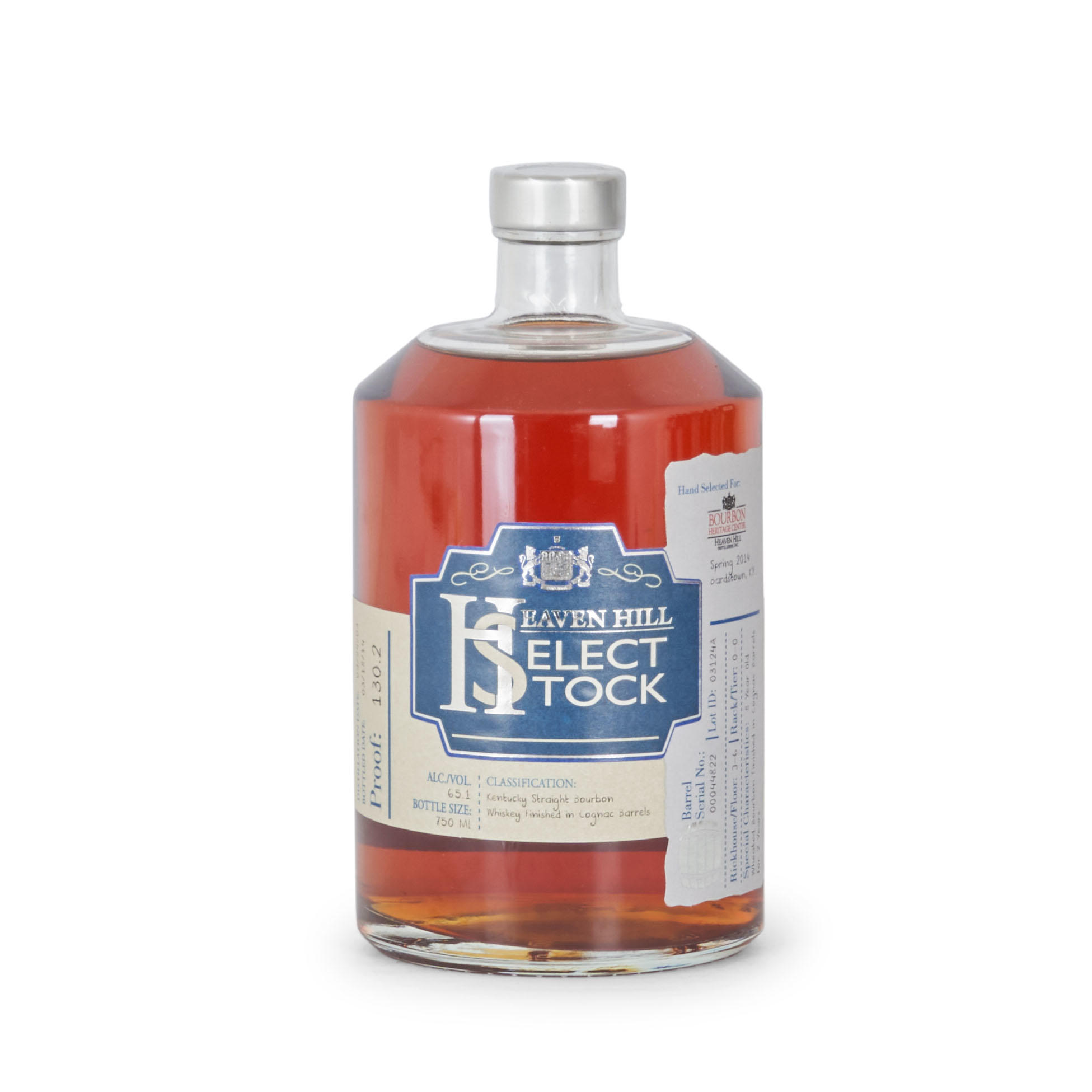 Appraisal: HEAVEN HILL SELECT STOCK TH ANNIVERSARY ML BOTTLE Heaven Hill