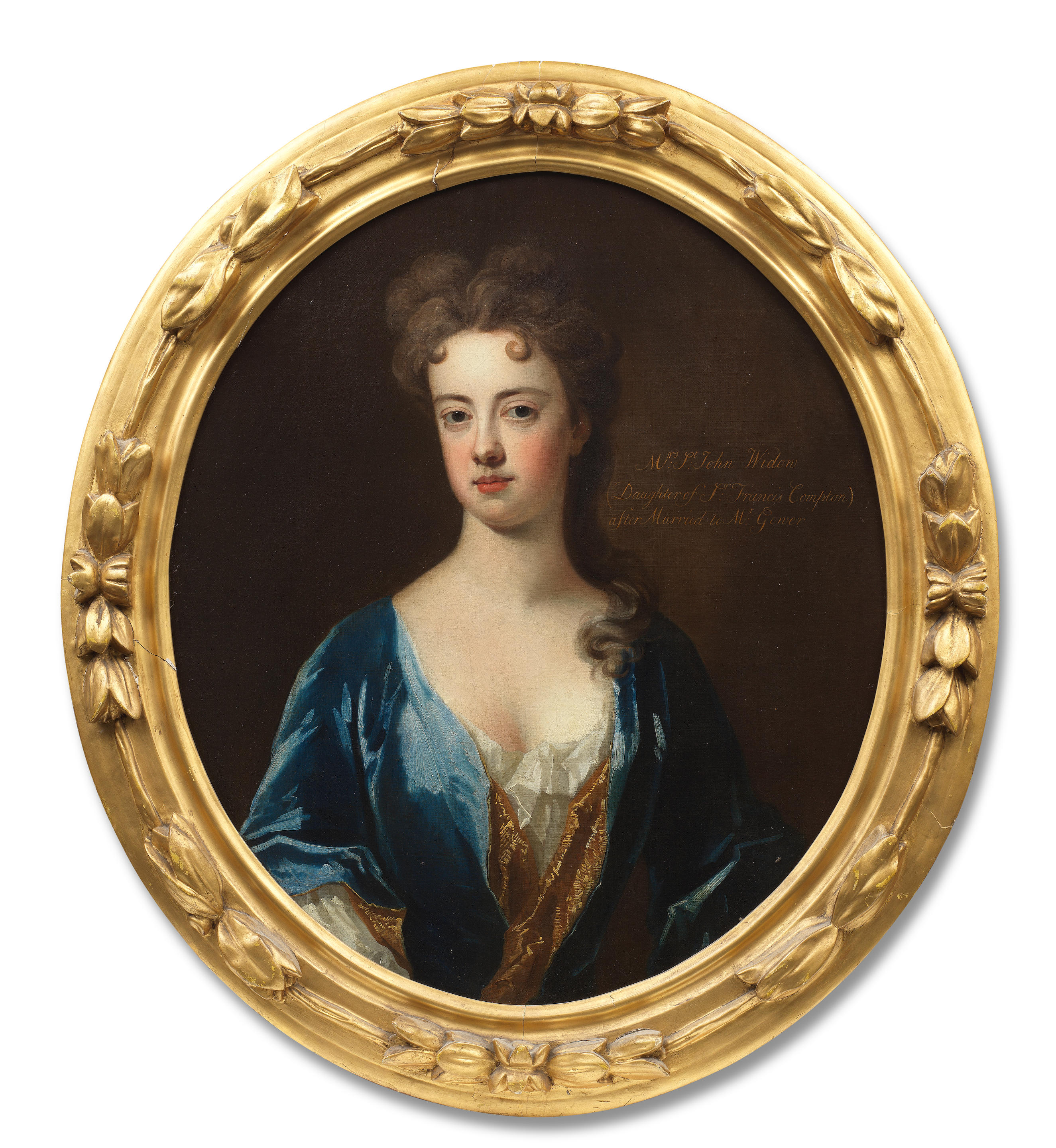 Appraisal: CIRCLE OF SIR GODFREY KNELLER L BECK - LONDON Portrait