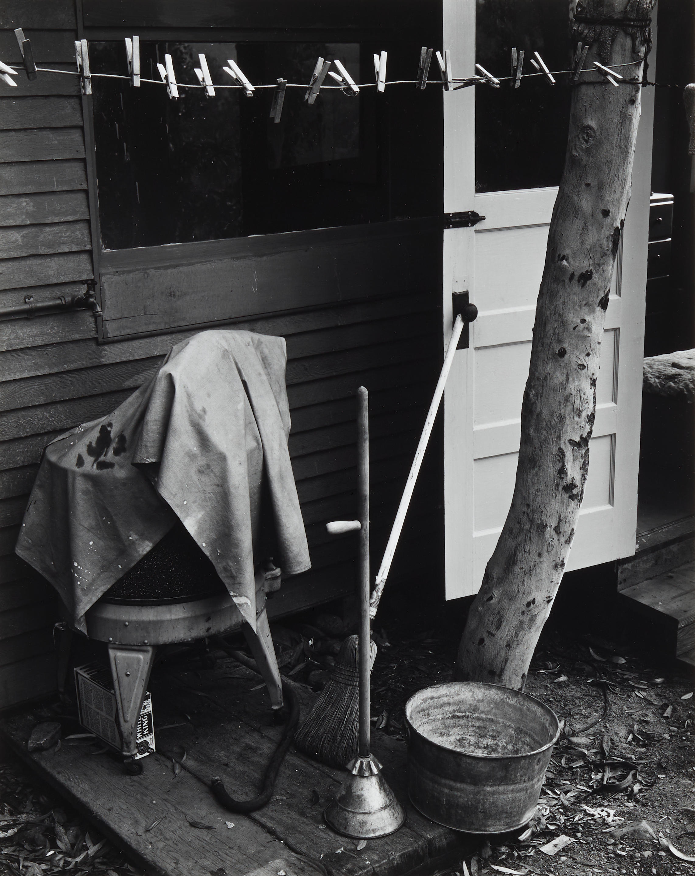 Appraisal: BRETT WESTON - 'Back Yard' Santa Monica from ' Prints'