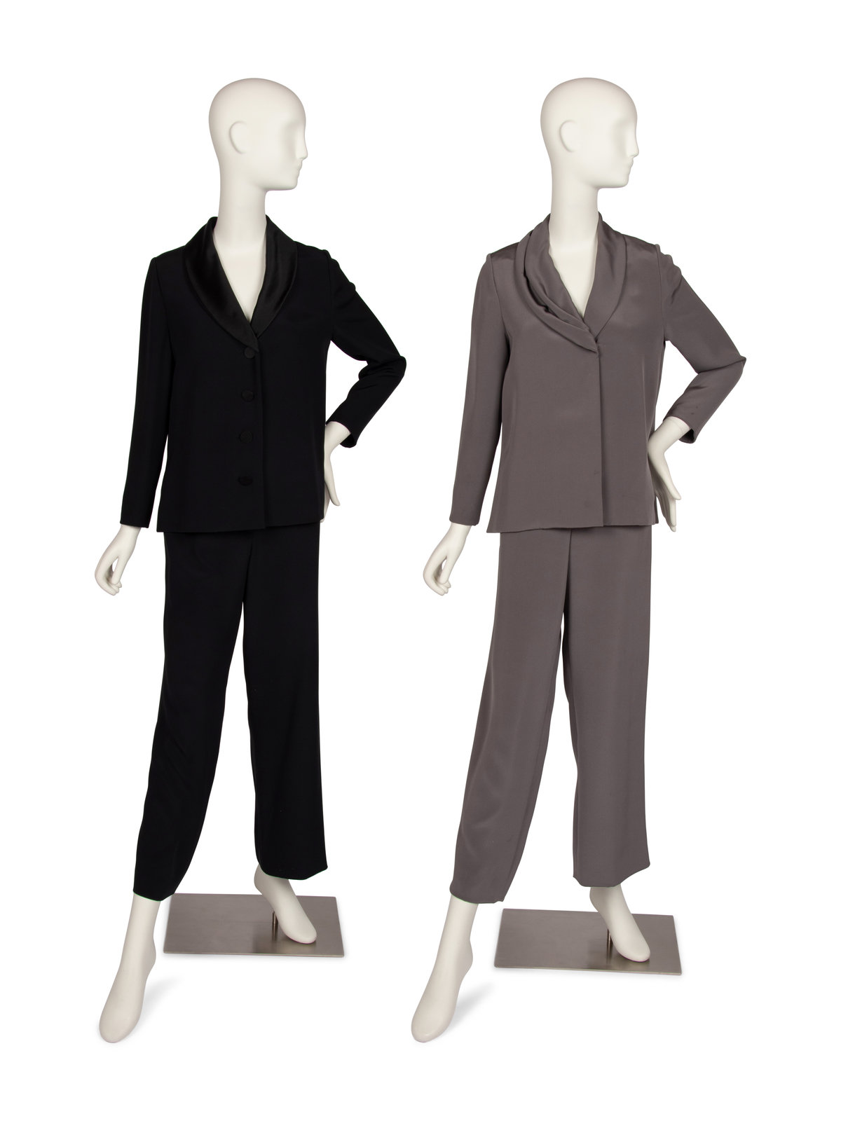 Appraisal: Two Christian Dior Haute Couture Pantsuits - The twenty-five lots