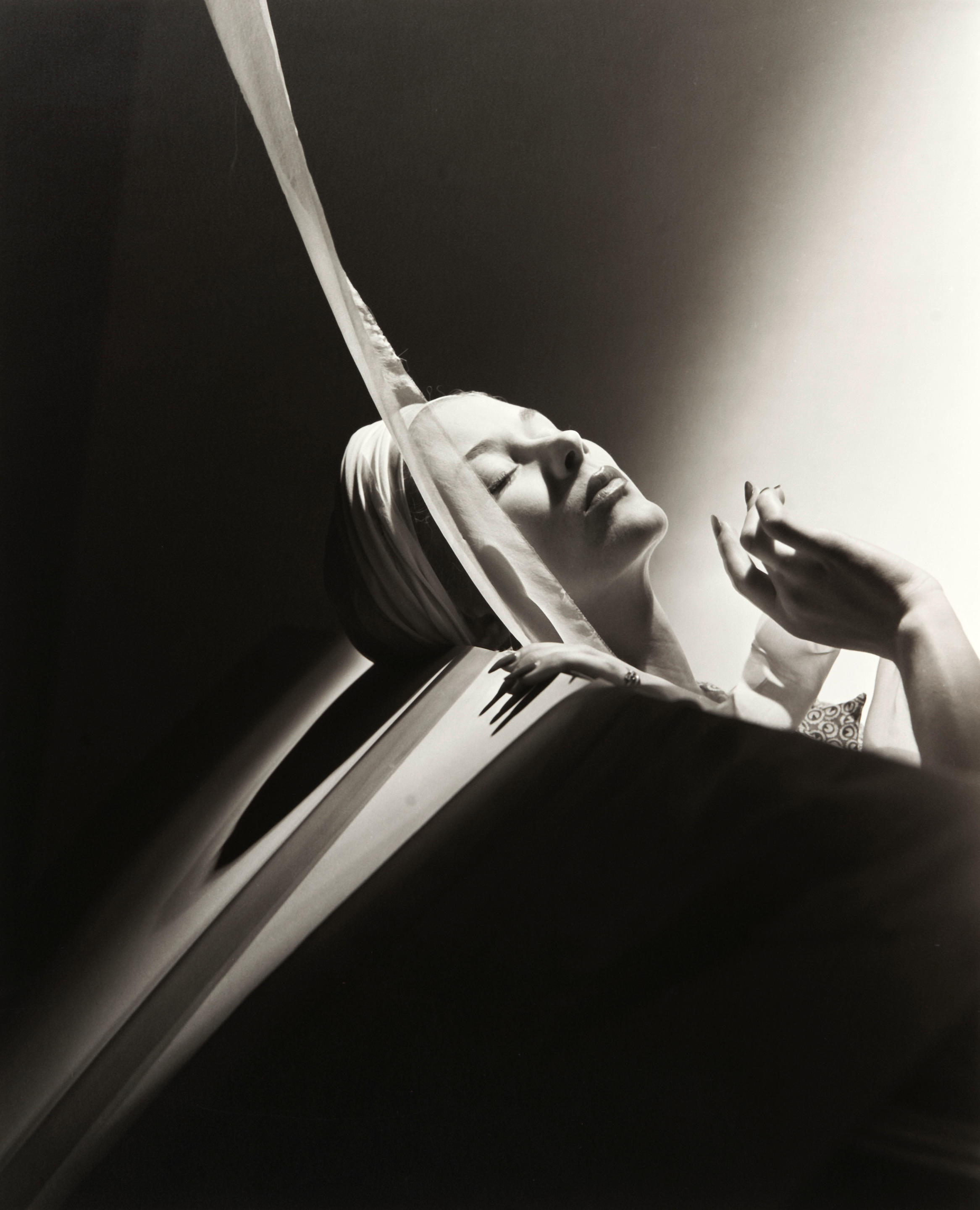 Appraisal: HORST P HORST - Lisa with Turban New York Gelatin