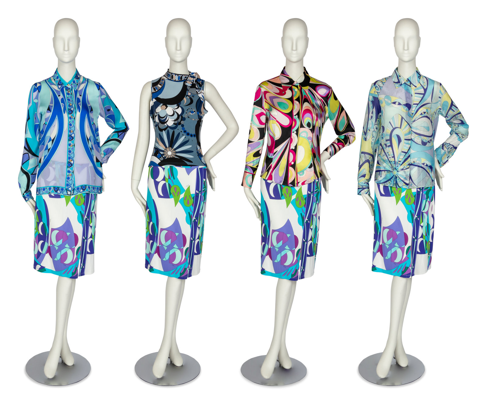 Appraisal: Five Emilio Pucci Items - s THE FIRST Blue and