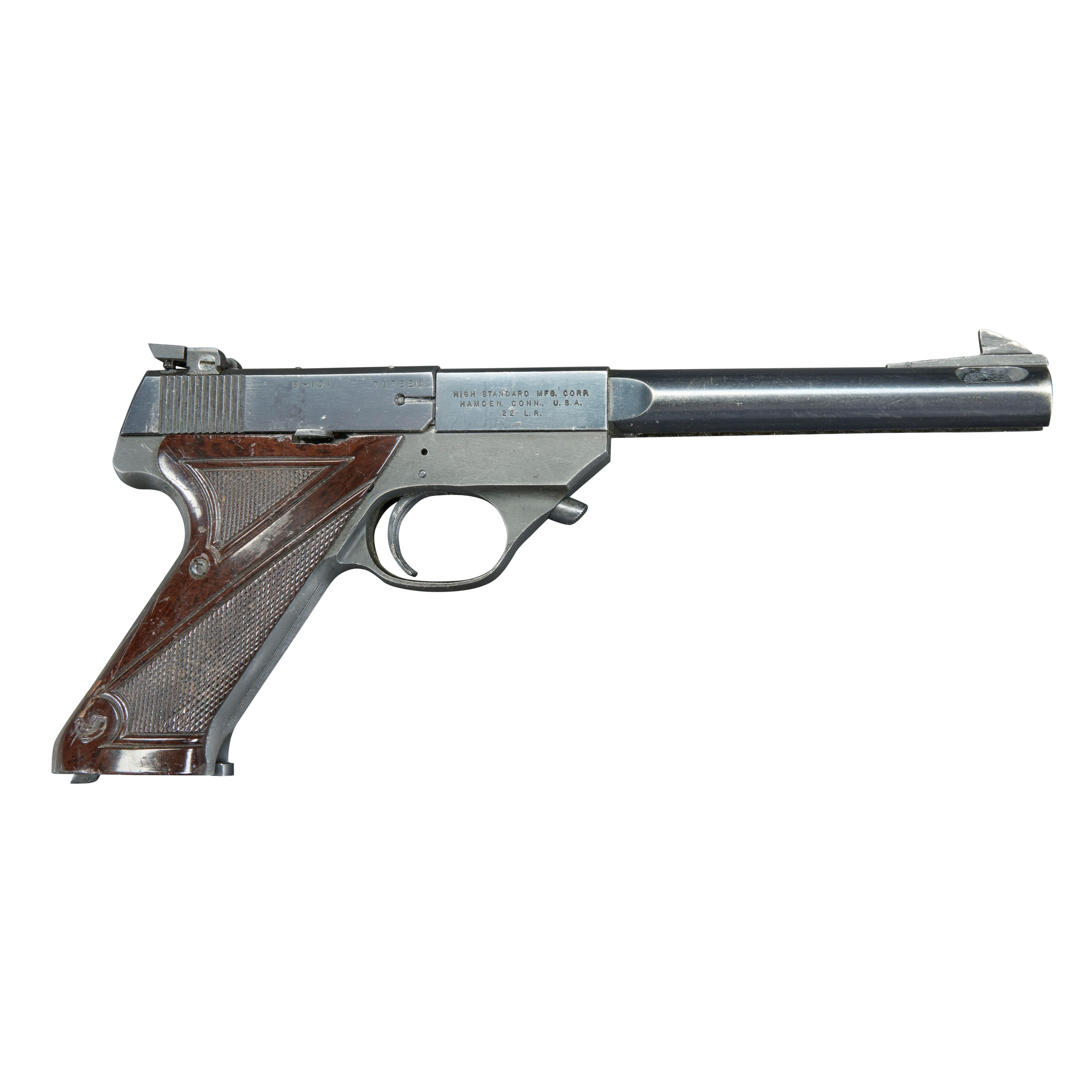 Appraisal: HIGH STANDARD SUPERMATIC MODEL S- SEMI-AUTOMATIC TARGET PISTOL WITH US