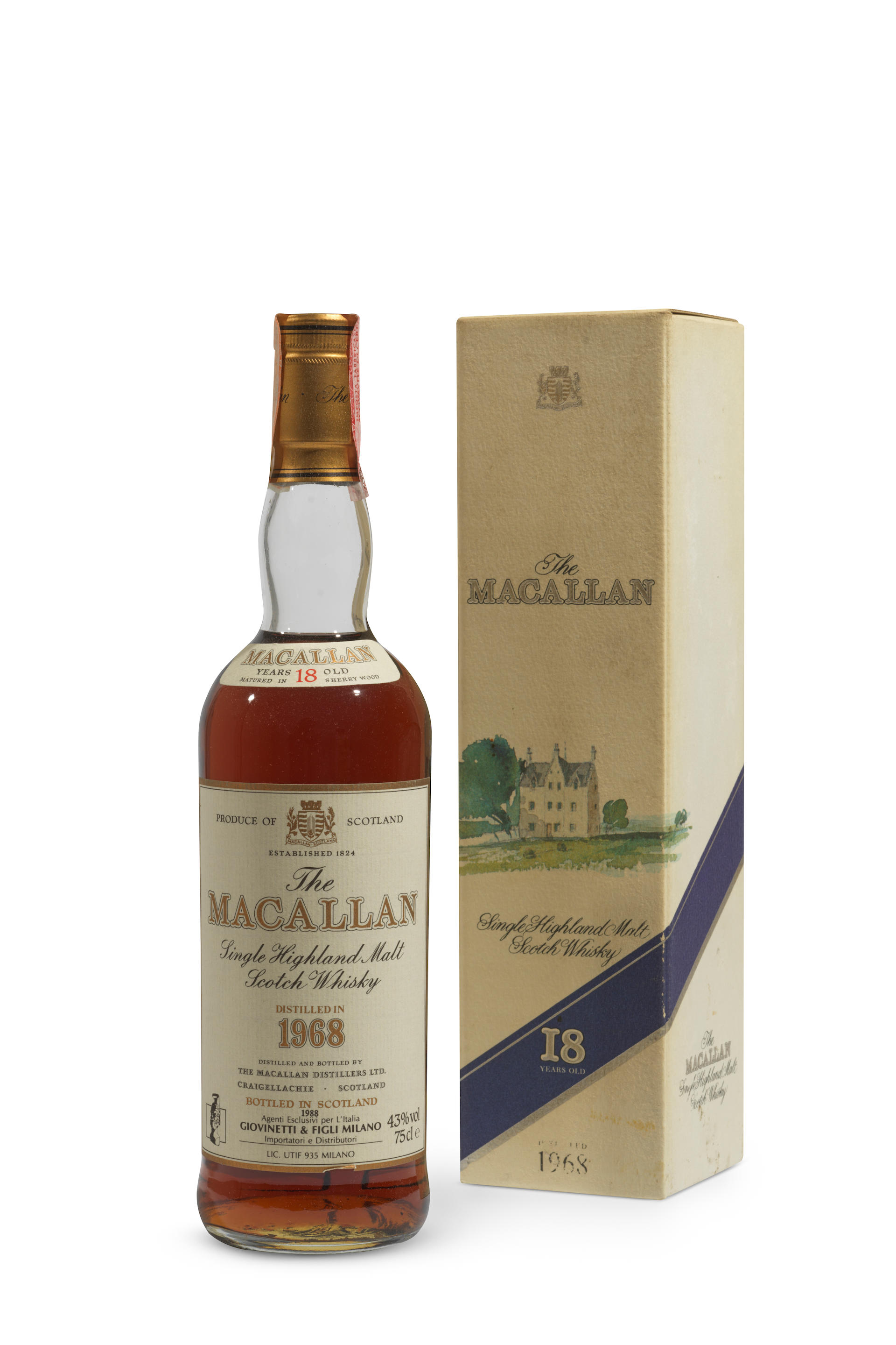 Appraisal: THE MACALLAN- YEAR OLD- The Macallan- year old- Distilled and