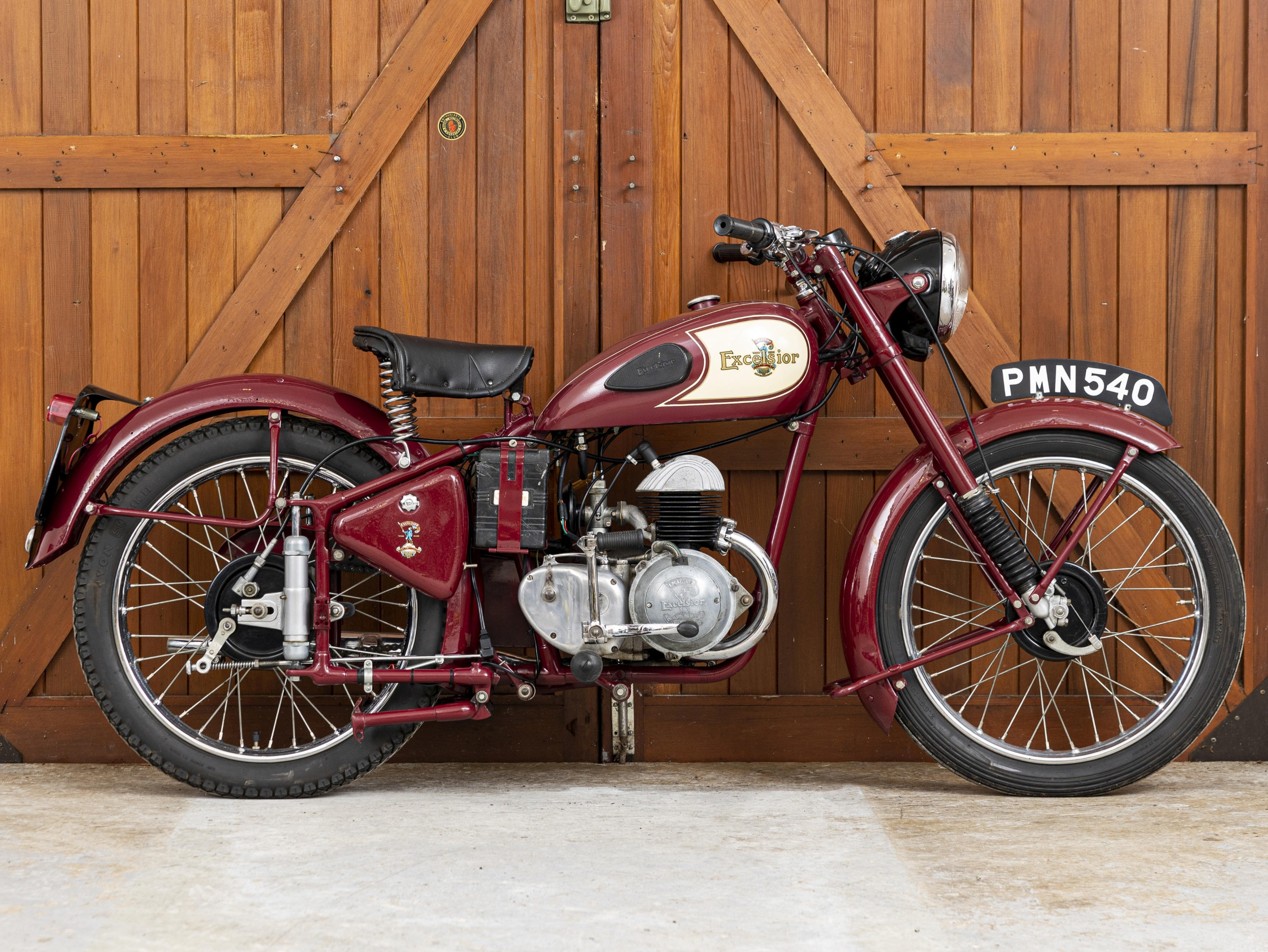 Appraisal: THE ANTHONY R EAST CLASSIC MOTORCYCLE COLLECTION EXCELSIOR CC TALISMAN