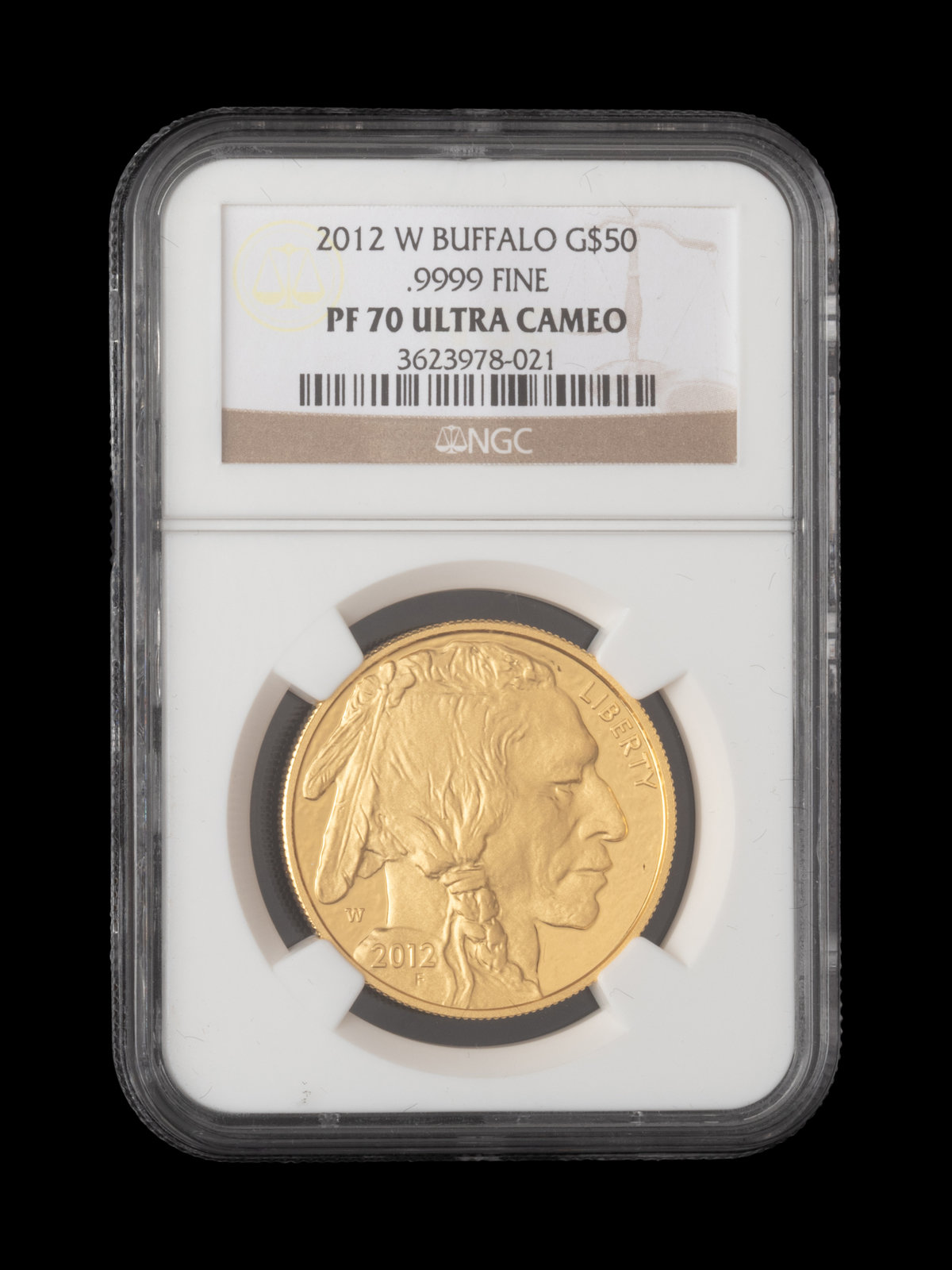 Appraisal: A -W American Buffalo Gold oz Proof NGC PF Ultra