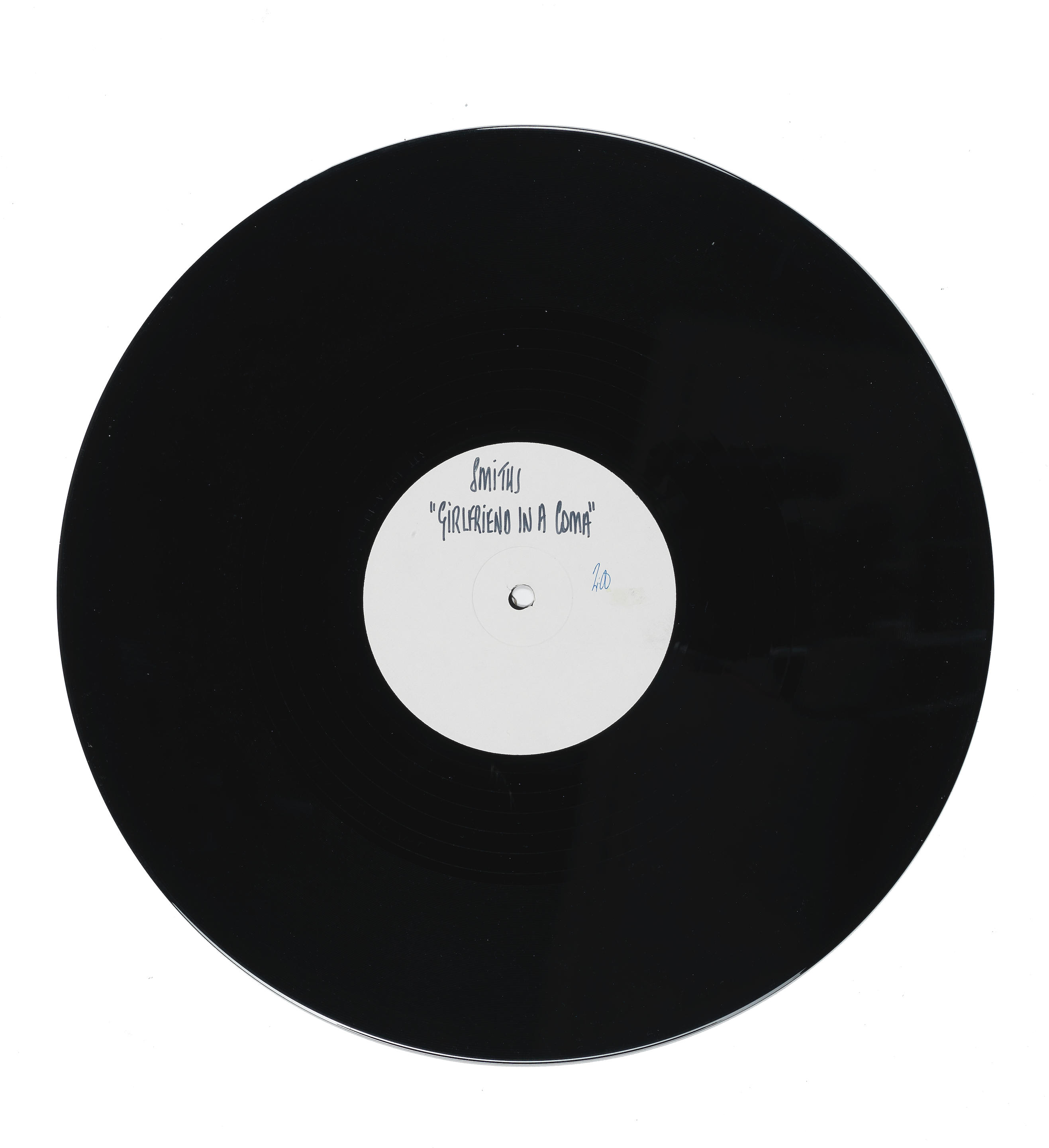 Appraisal: THE SMITHS A TEST PRESSING OF THE SINGLE GIRLFRIEND IN