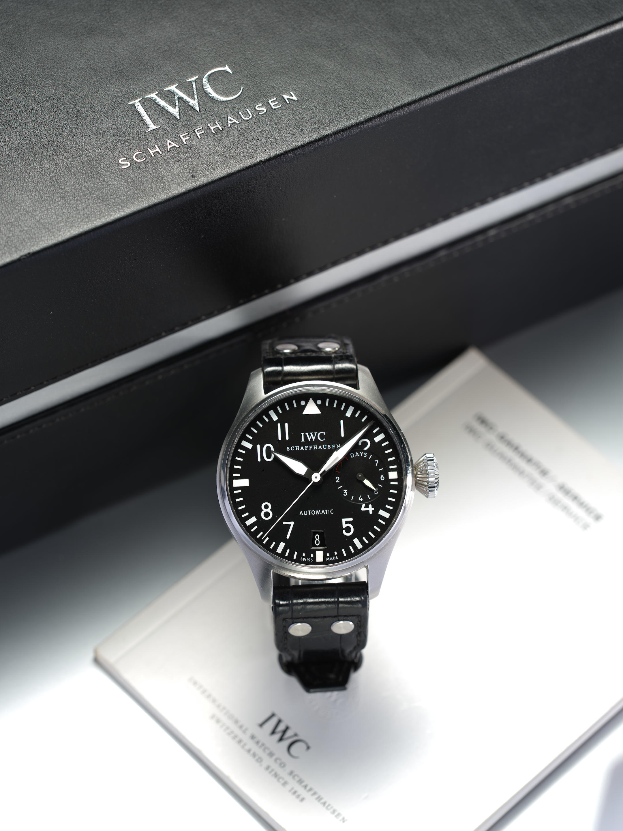 Appraisal: IWC BIG PILOT DAYS REF IW - A STAINLESS STEEL