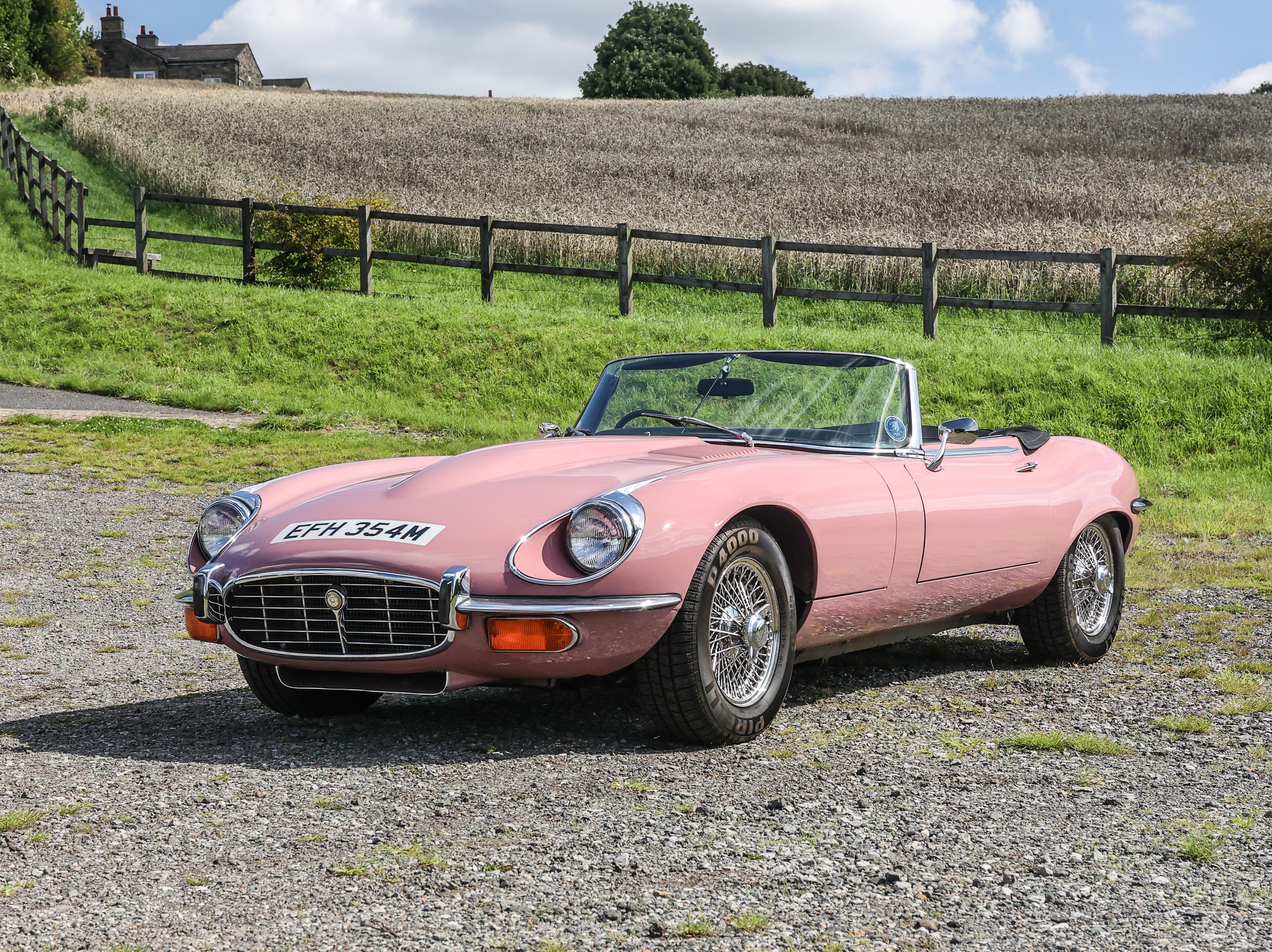 Appraisal: JAGUAR E-TYPE SERIES V ROADSTER REGISTRATION NO EFH M CHASSIS