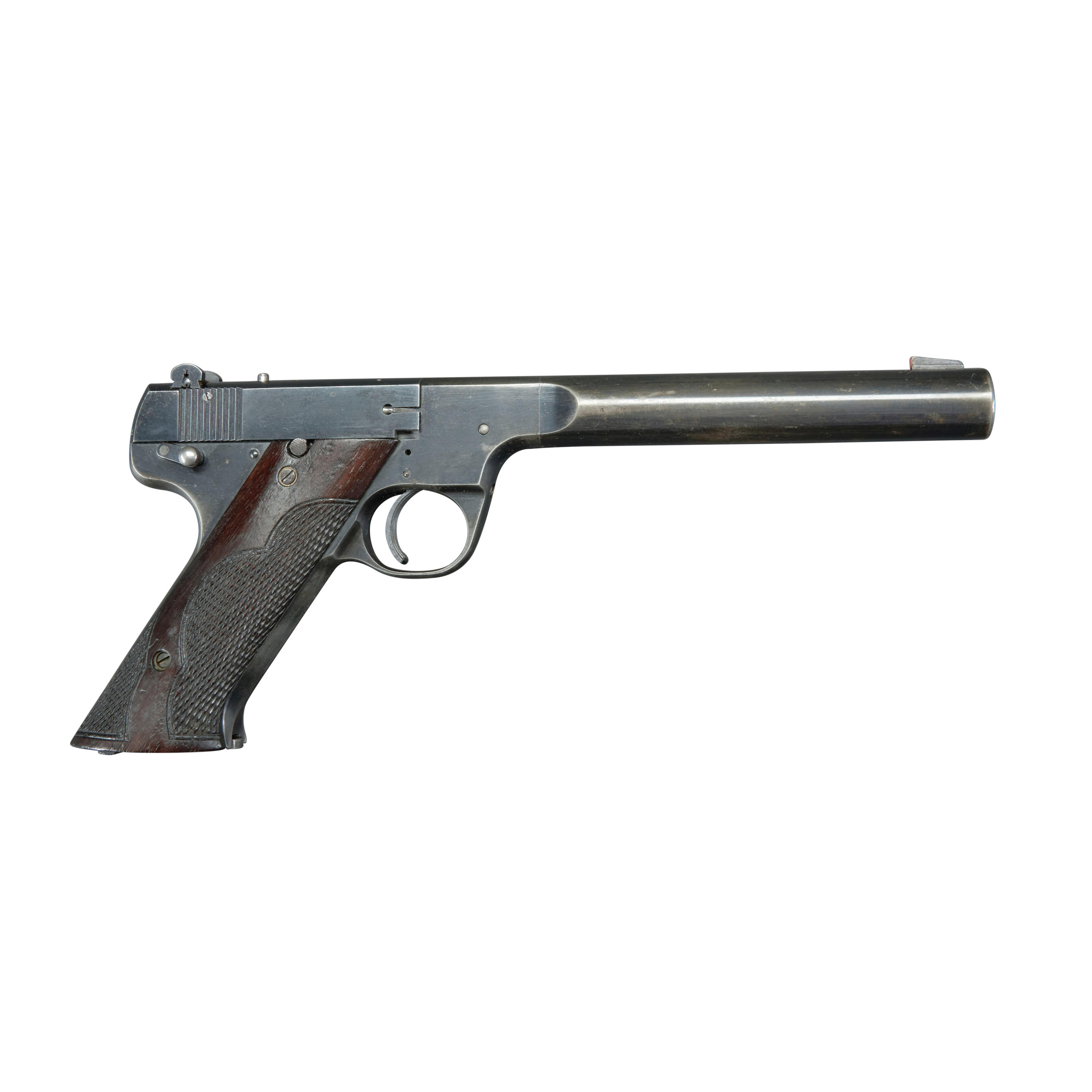 Appraisal: HIGH STANDARD MODEL E SEMI-AUTOMATIC TARGET PISTOL Serial number Long