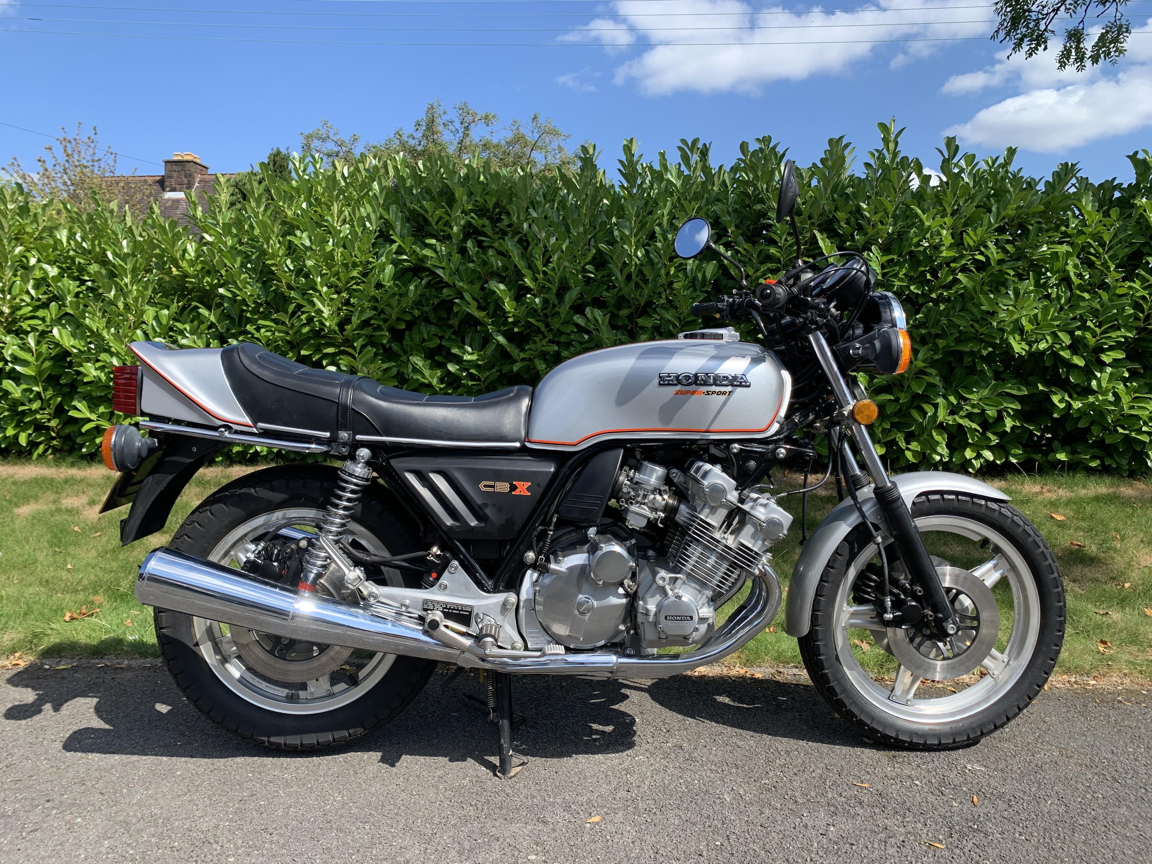 Appraisal: HONDA CBX Z REGISTRATION NO RVT W FRAME NO CB