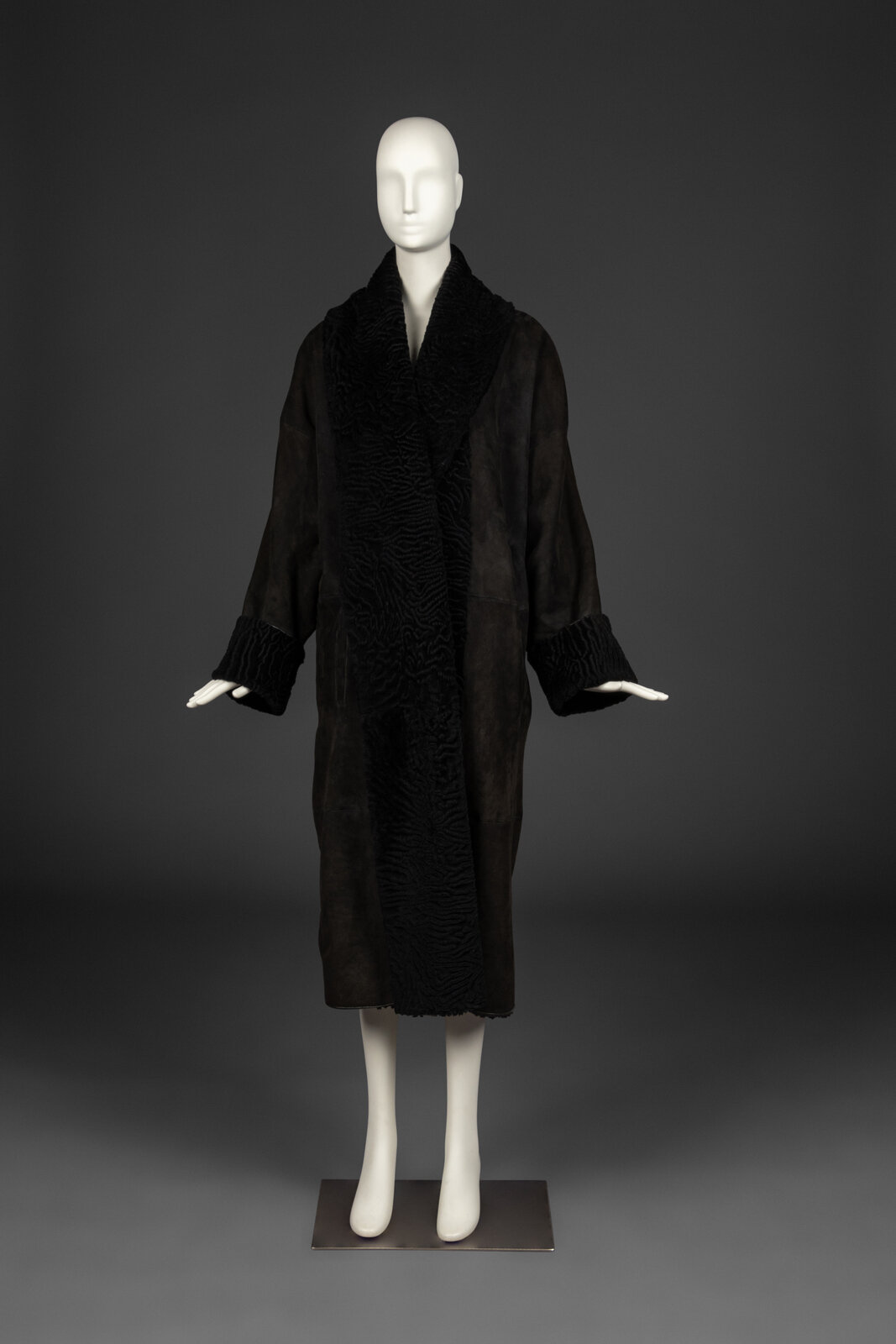 Appraisal: Gianni Versace Shearling Coat s Alicia Simeran was born in