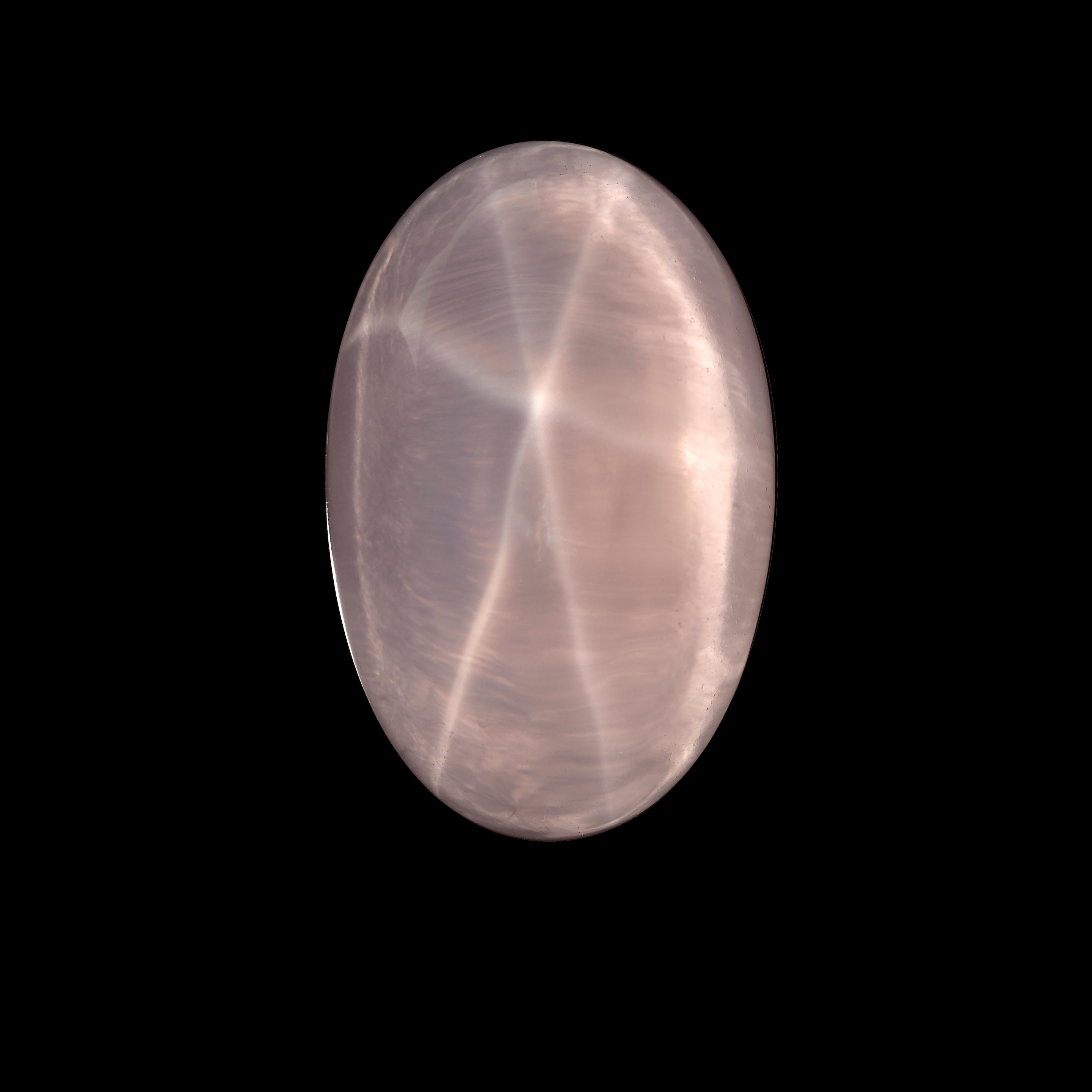 Appraisal: LARGE STAR ROSE QUARTZ-- A MEMBER OF OVER CARATS CLUB