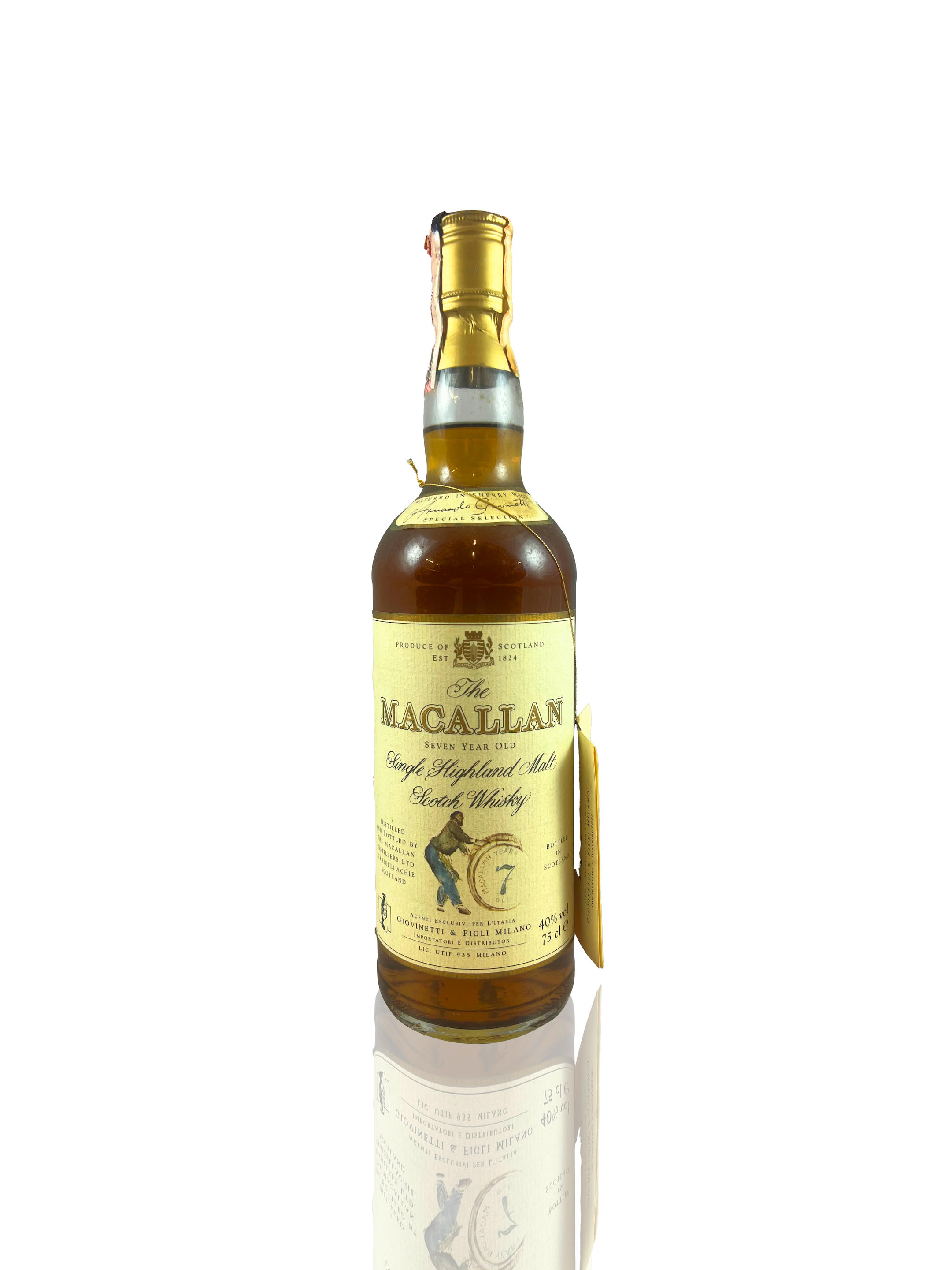 Appraisal: THE MACALLAN- YEAR OLD The Macallan- year old Distilled and