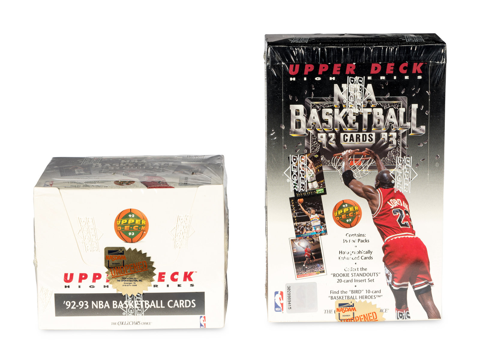 Appraisal: A Group of - Unopened Upper Deck High Series Basketball