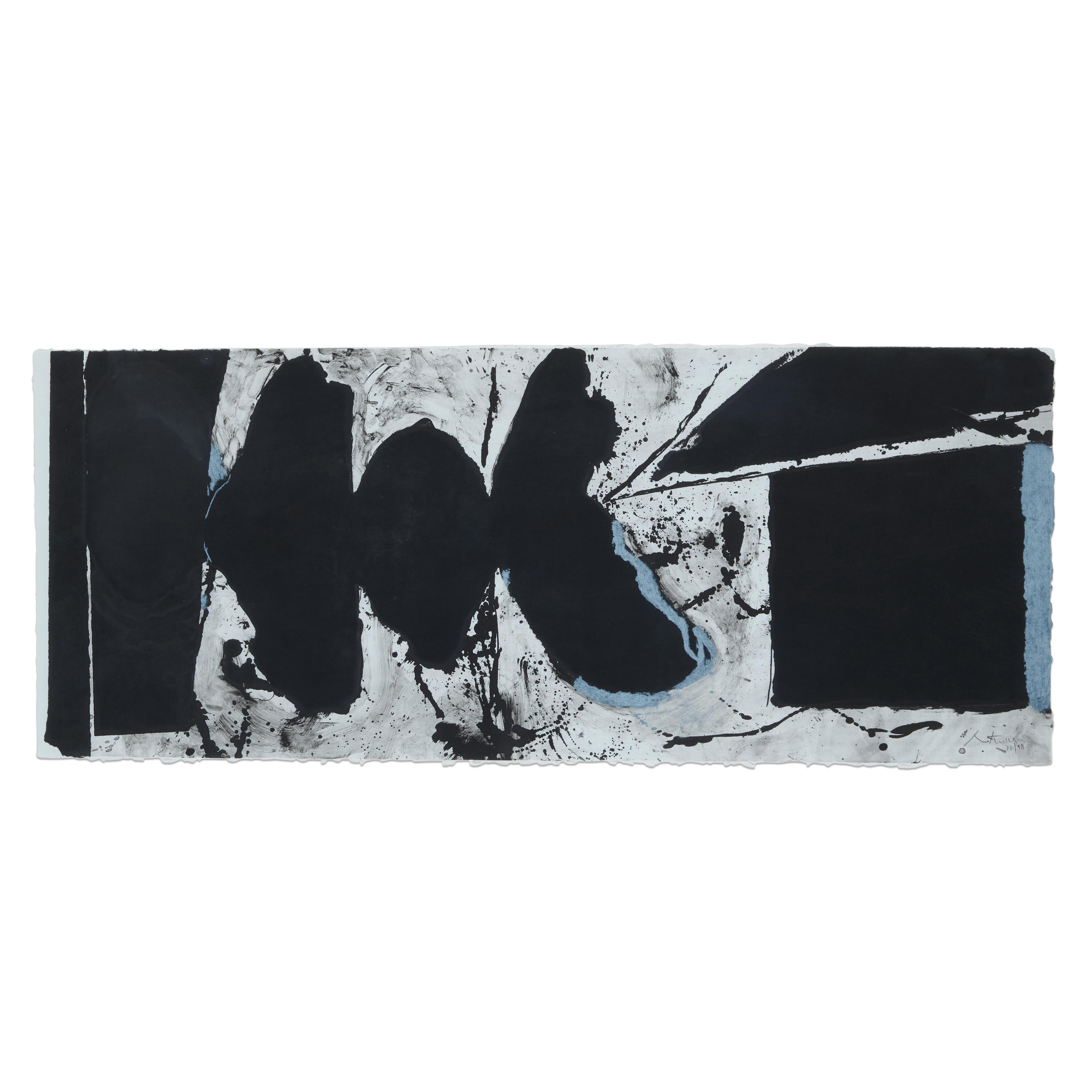 Appraisal: ROBERT MOTHERWELL - Elegy Black Black Belknap Engberg Banach Lithograph