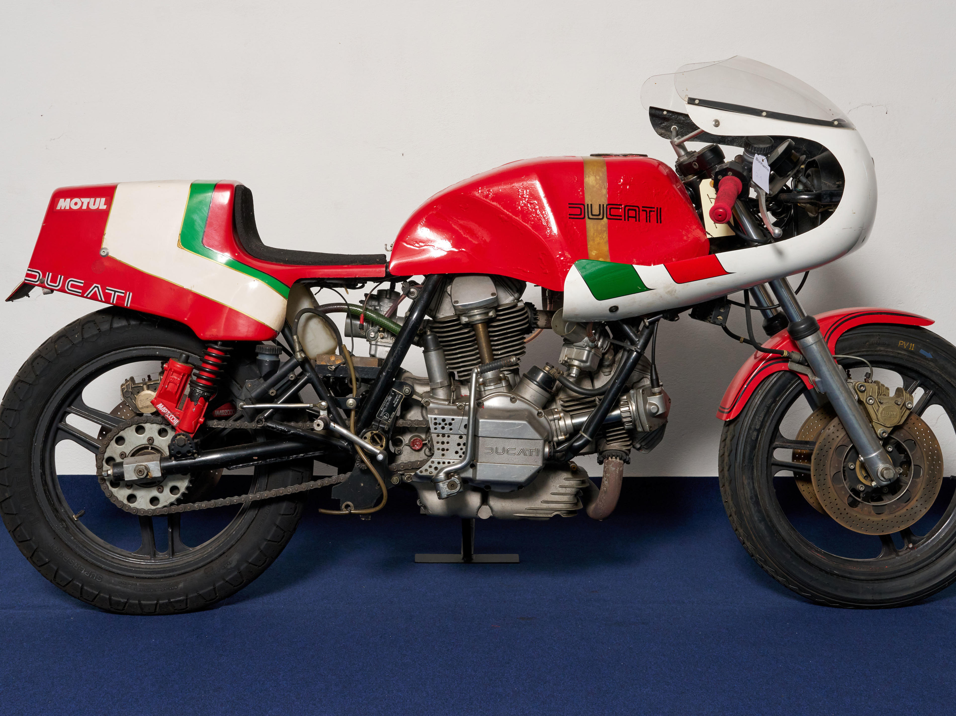 Appraisal: DUCATI CC PRODUCTION RACING MOTORCYCLE FRAME NO DM SS ENGINE