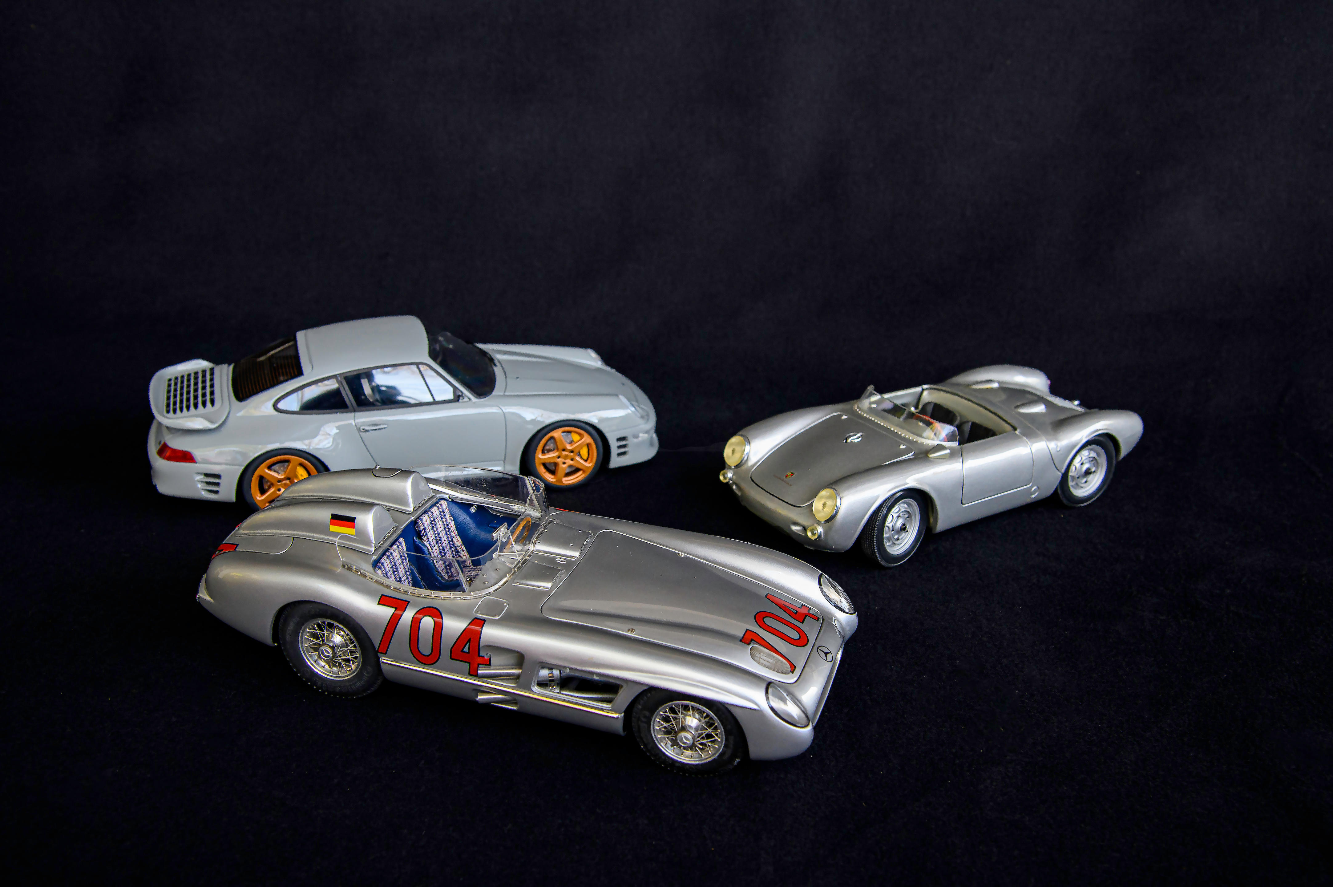 Appraisal: A GROUP OF VARIOUS SCALE MODELS Includes Mercedes-Benz Mille Miglia