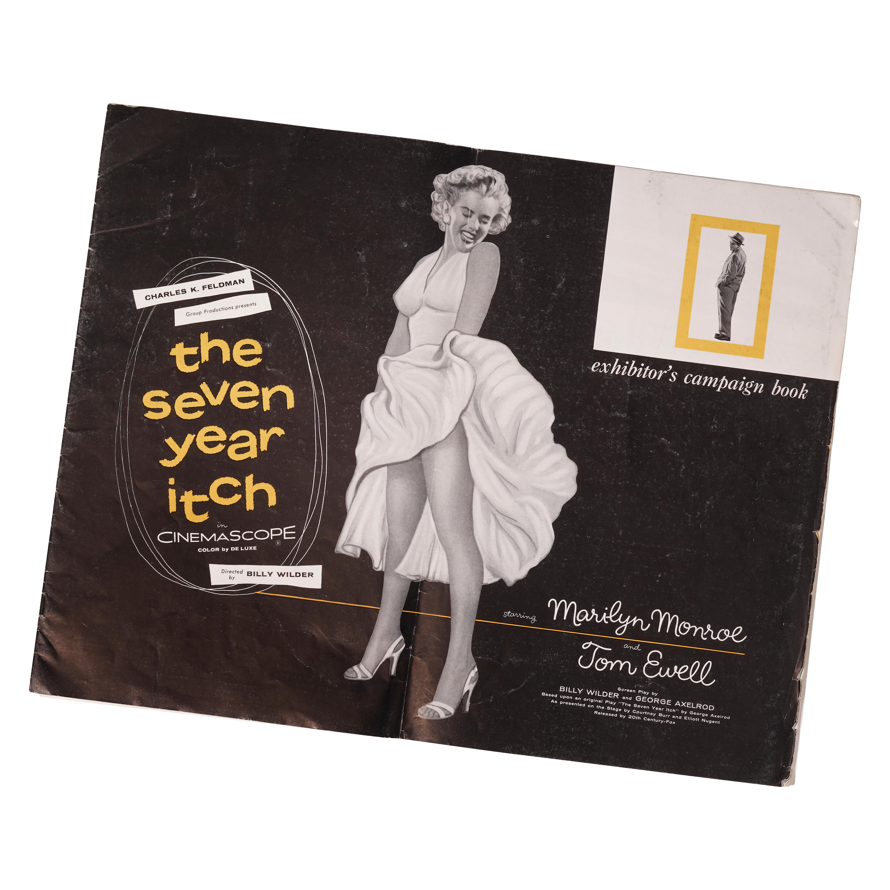 Appraisal: AN EXHIBITOR'S CAMPAIGN BOOK FOR THE SEVEN YEAR ITCH Twentieth