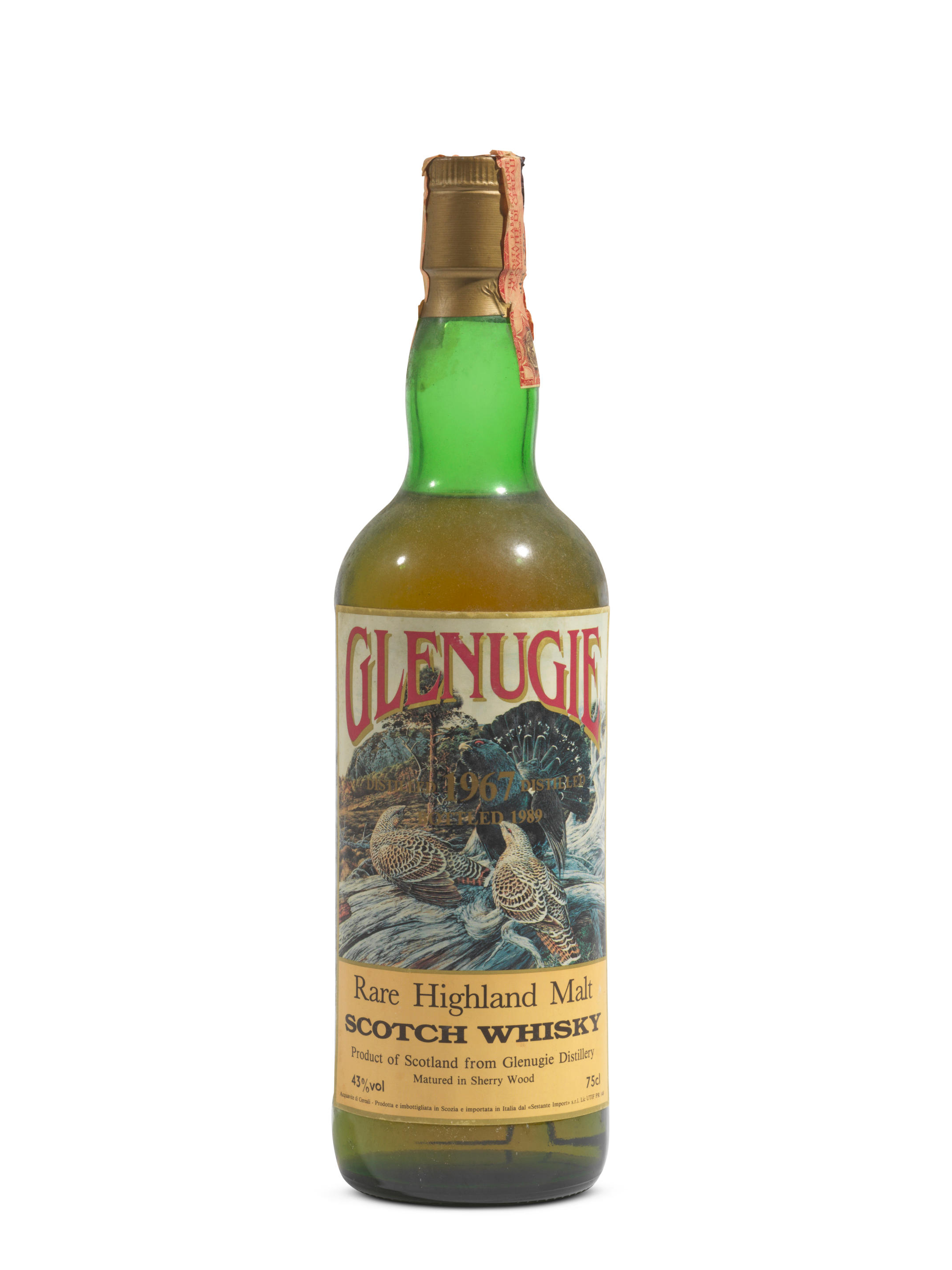 Appraisal: GLENUGIE- Glenugie- Bottled Importato da Sestante Import s r L