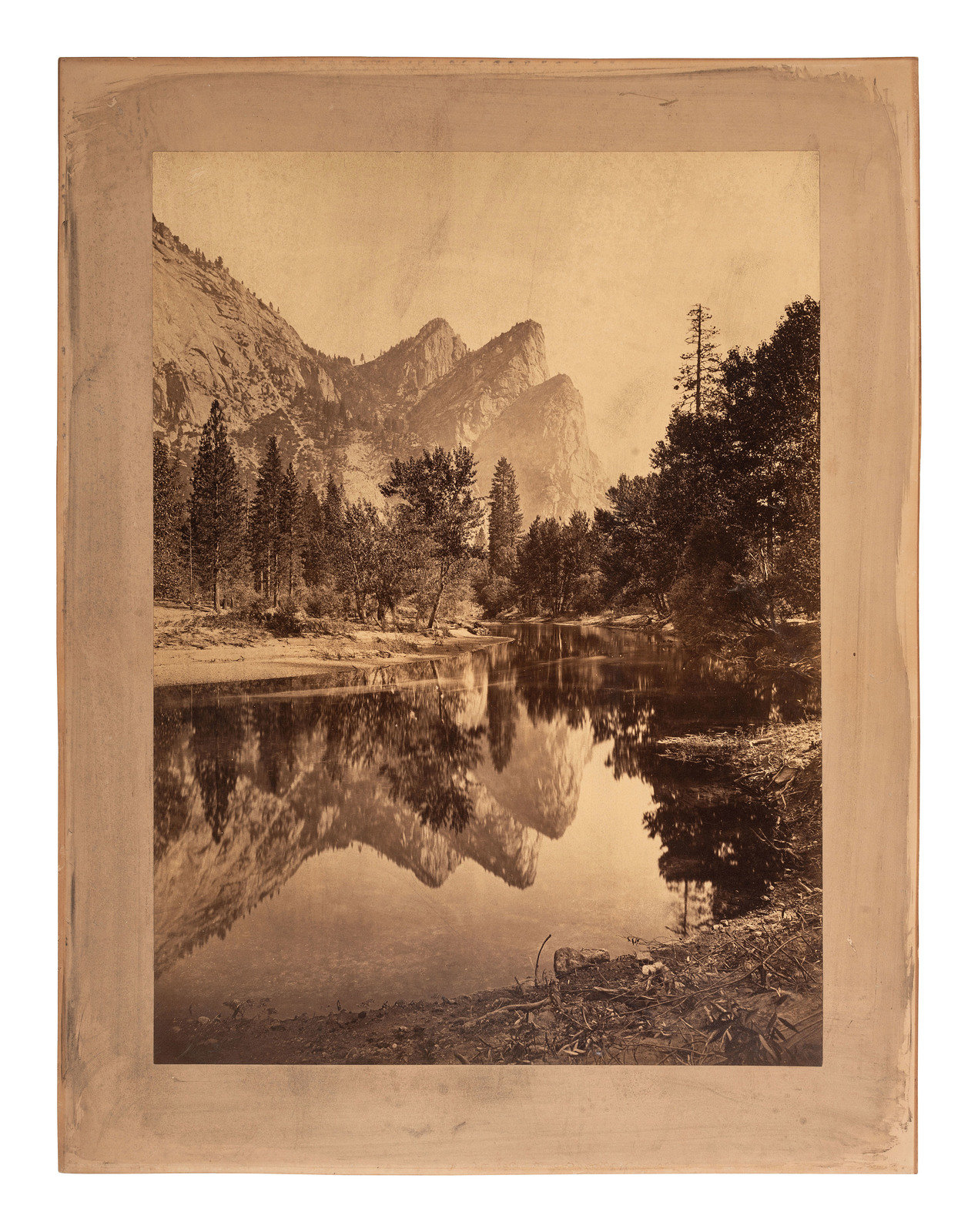 Appraisal: WESTERN AMERICANA mammoth albumen photographs of California amp Colorado by