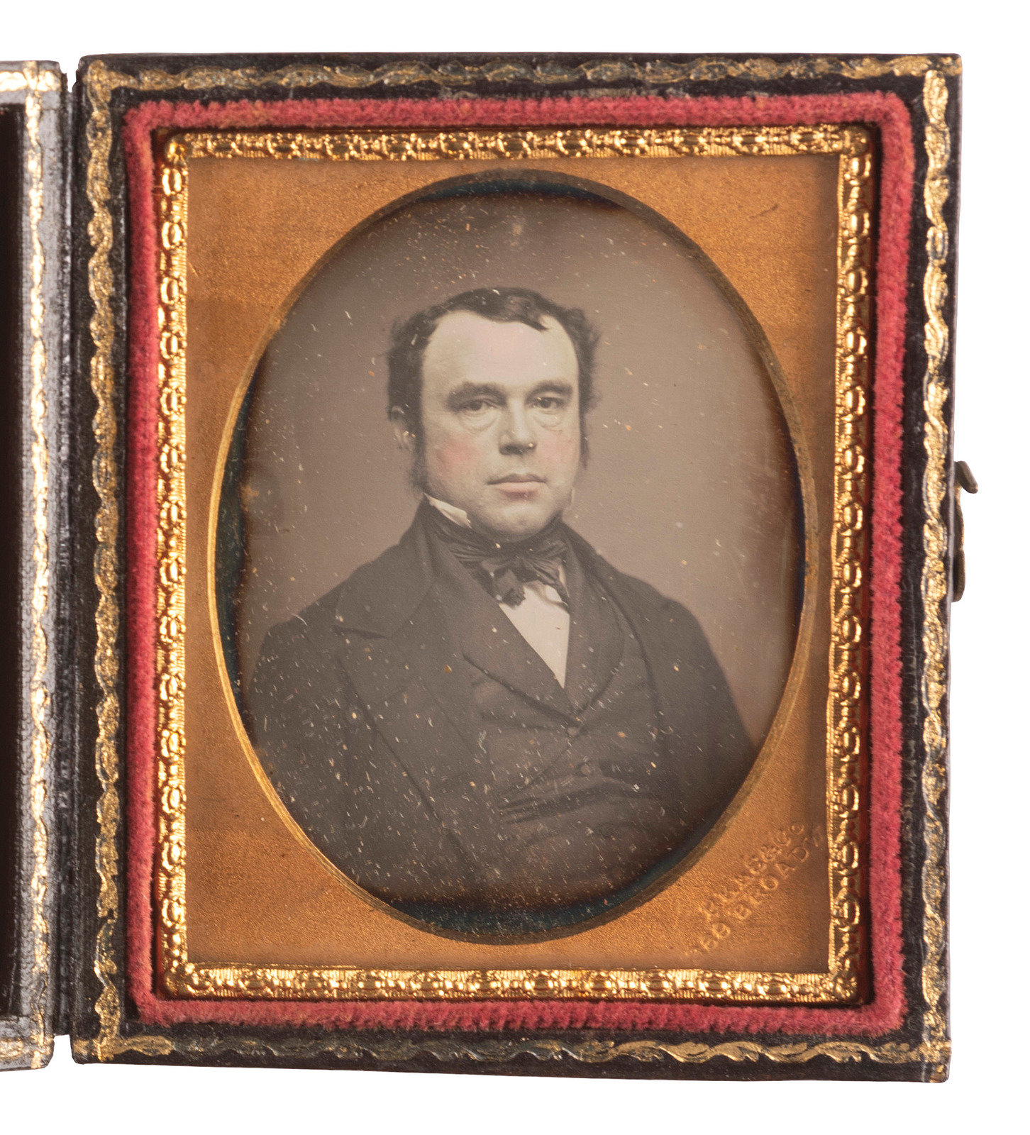 Appraisal: EARLY PHOTOGRAPHY REES Charles Richard - photographer Ninth plate daguerreotypes