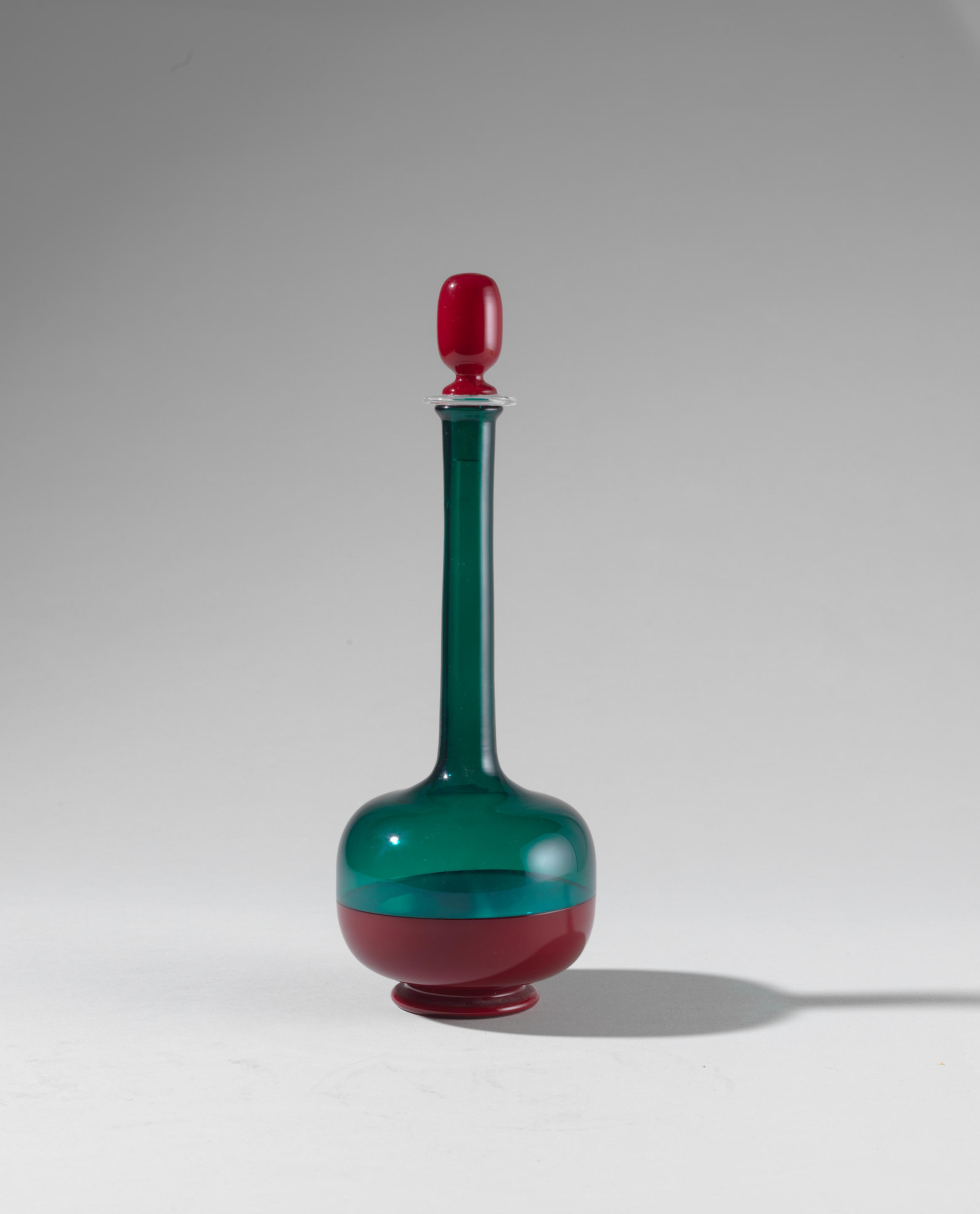 Appraisal: GIO PONTI Bottle with stopper model no from the 'Morandiane'