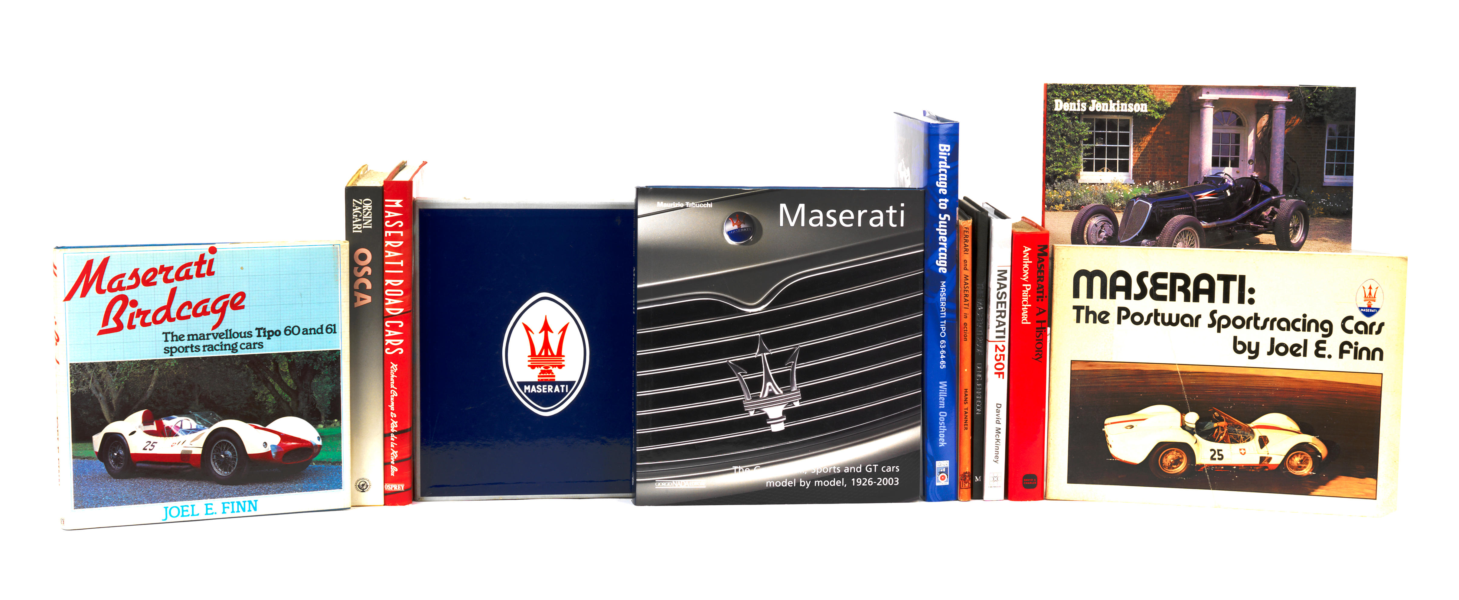 Appraisal: BOOKS RELATING TO MASERATI including Orsini Zagari Maserati - A