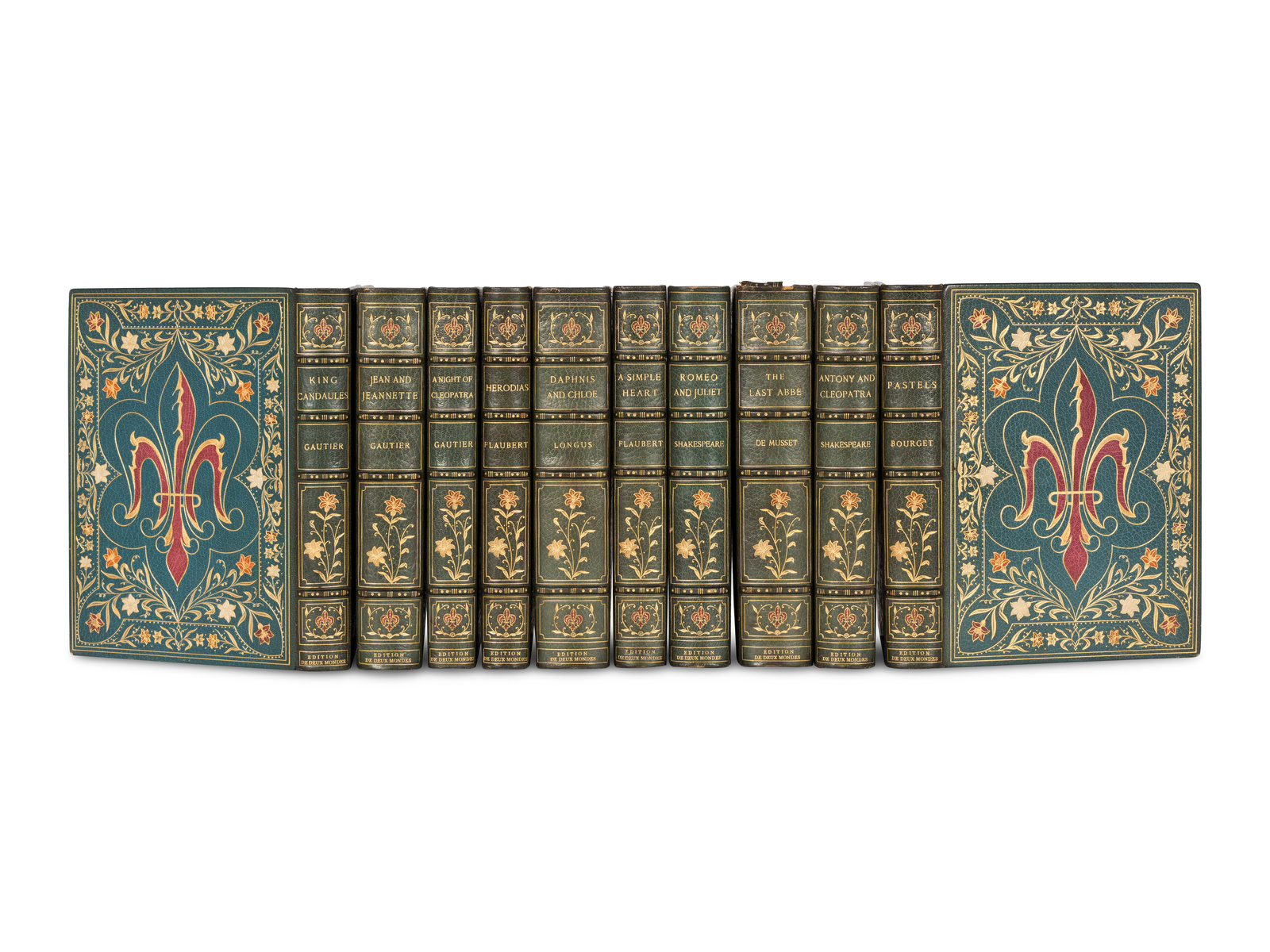 Appraisal: BINDINGS -- SOCI T DES BEAUX ARTS BOURGET Paul -