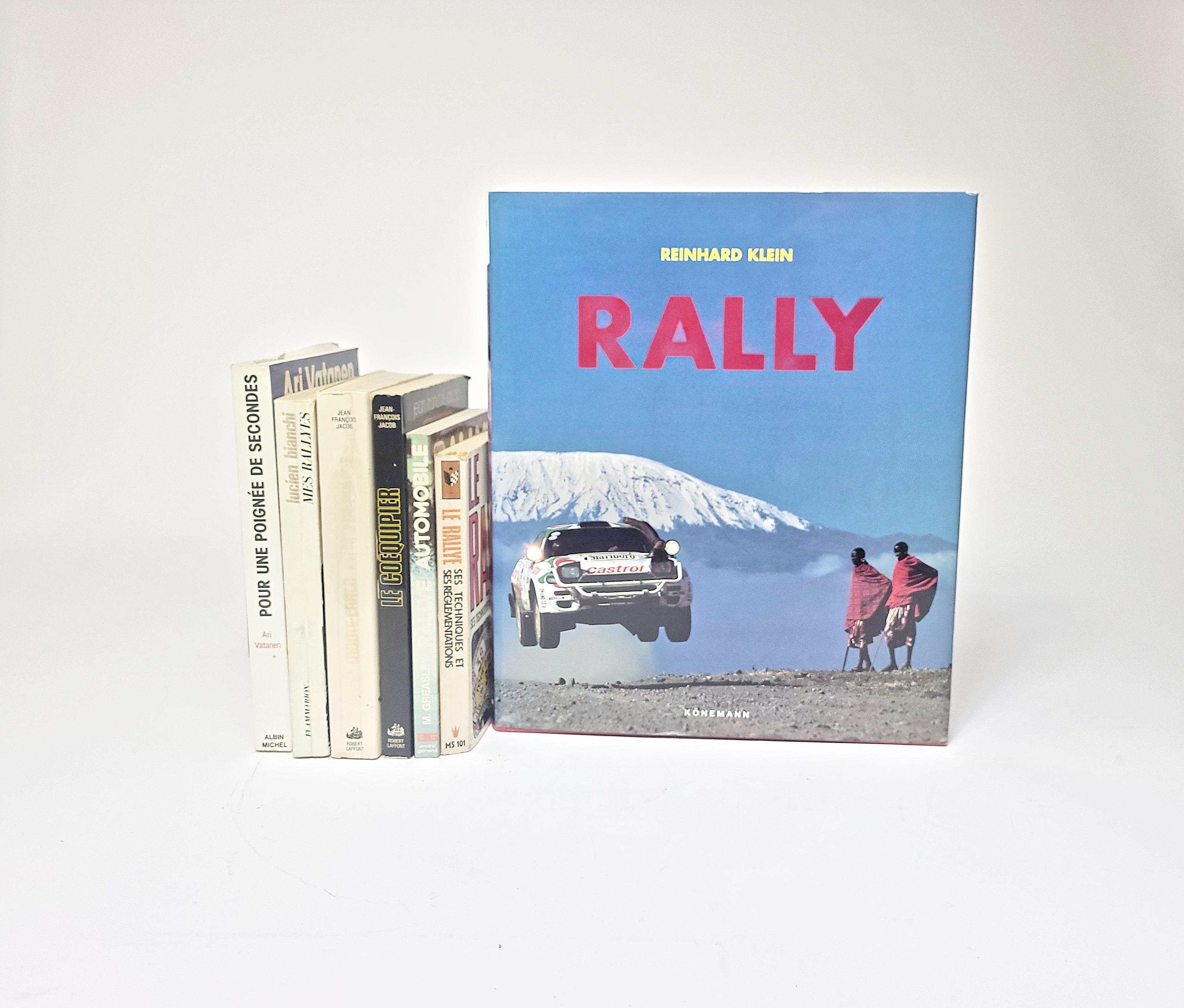 Appraisal: RALLYES AUTOMOBILES LIVRES Rally Reinhard Klein ditions K nemann pages