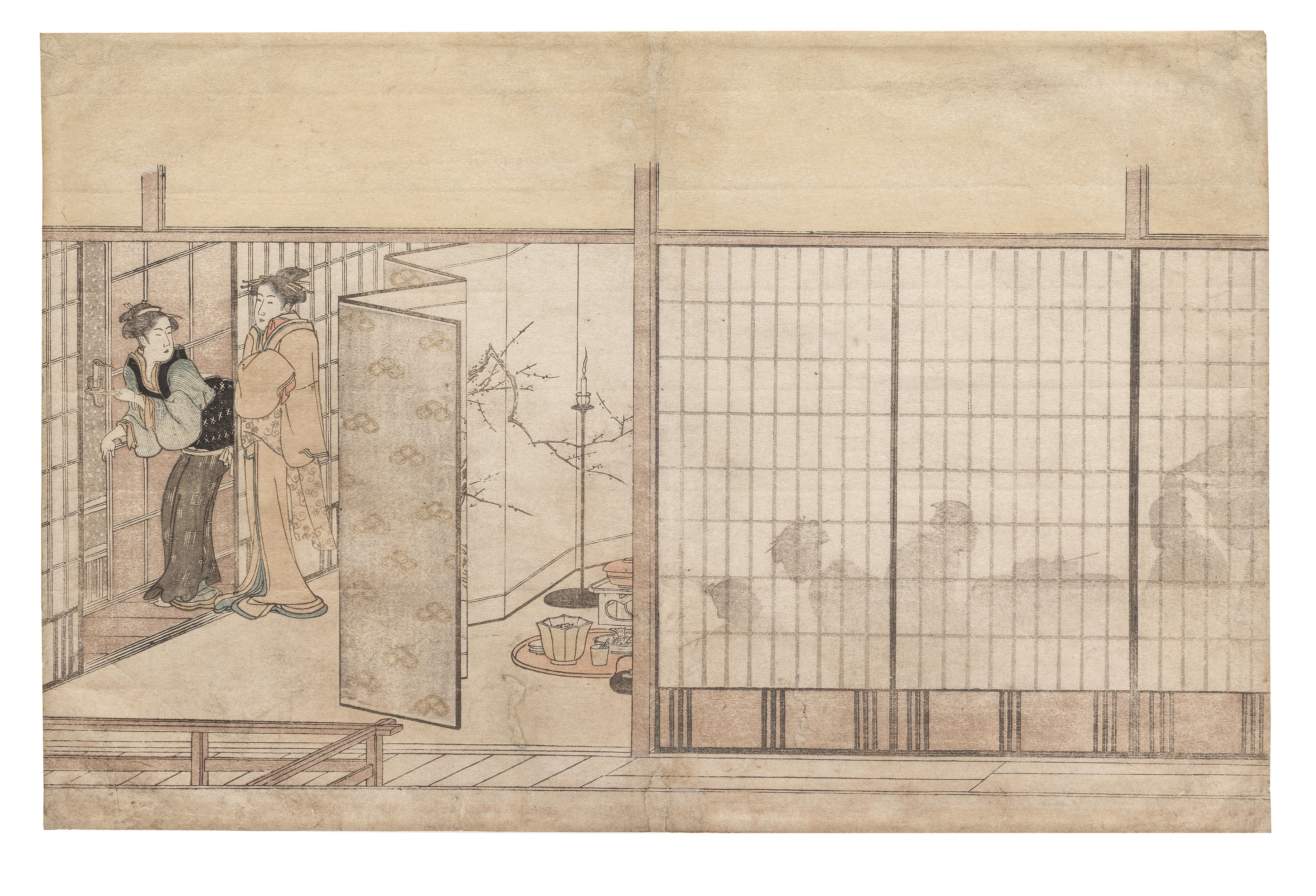 Appraisal: KITAGAWA UTAMARO - AND UTAGAWA TOYOKUNI - Edo period -