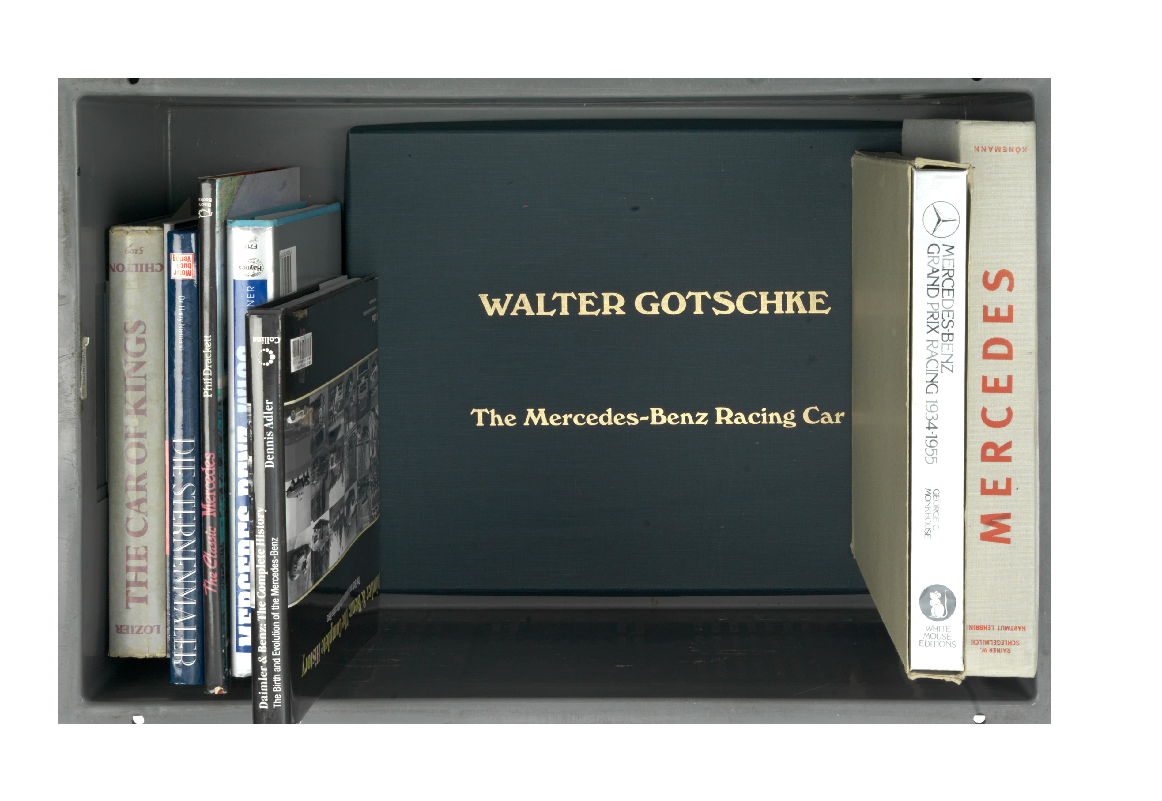 Appraisal: BOOKS RELATING TO MERCEDES-BENZ including George C Monkhouse Mercedes-Benz Grand