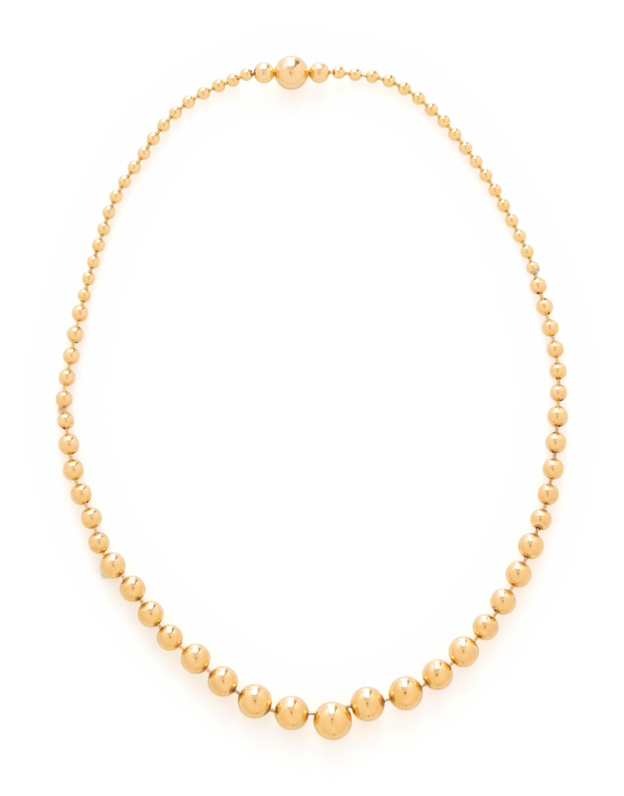 Appraisal: CARTIER YELLOW GOLD 'DRAPERIE' NECKLACE karat yellow gold inches long