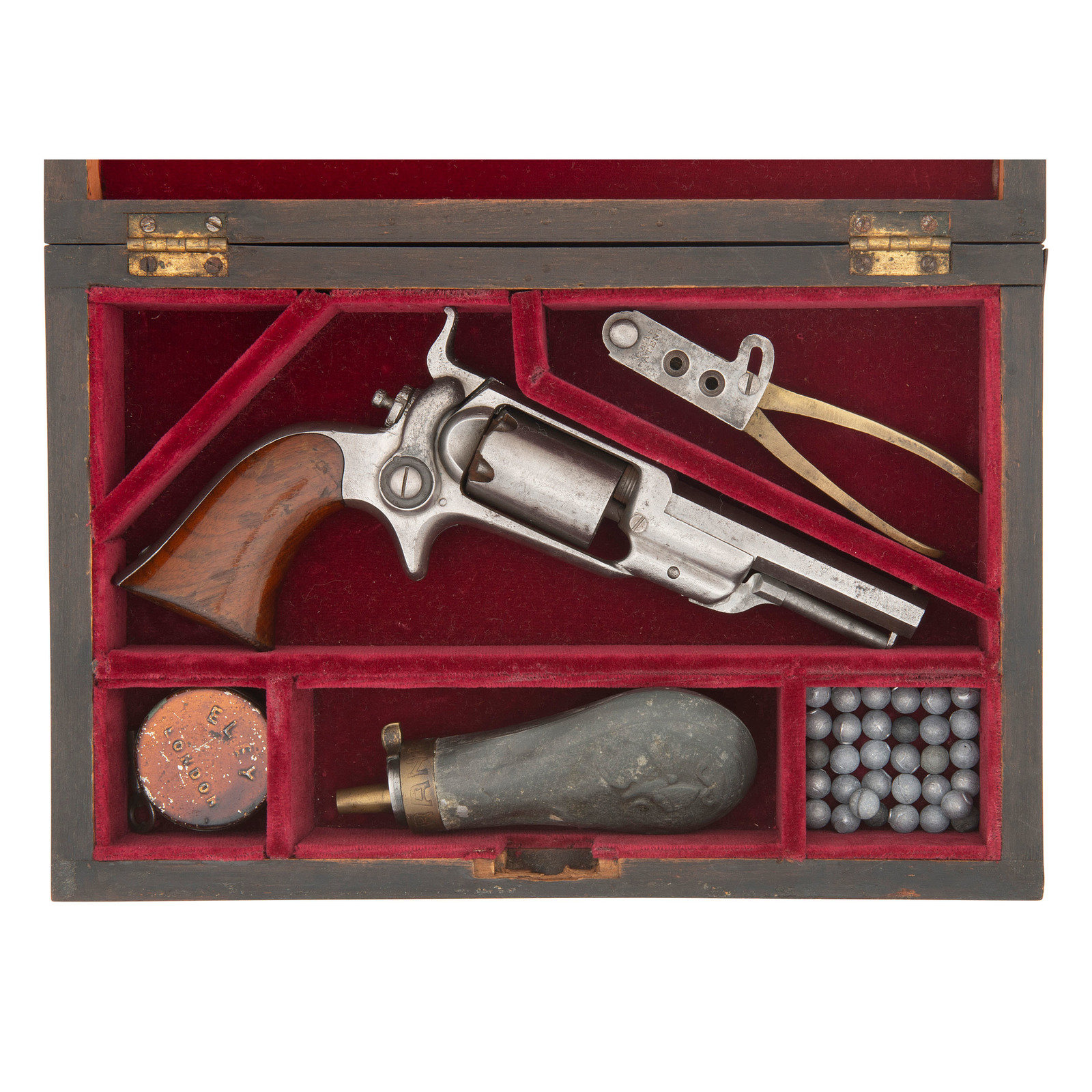 Appraisal: Colt Model Side Hammer Root Revolver in Contemporary Case caliber