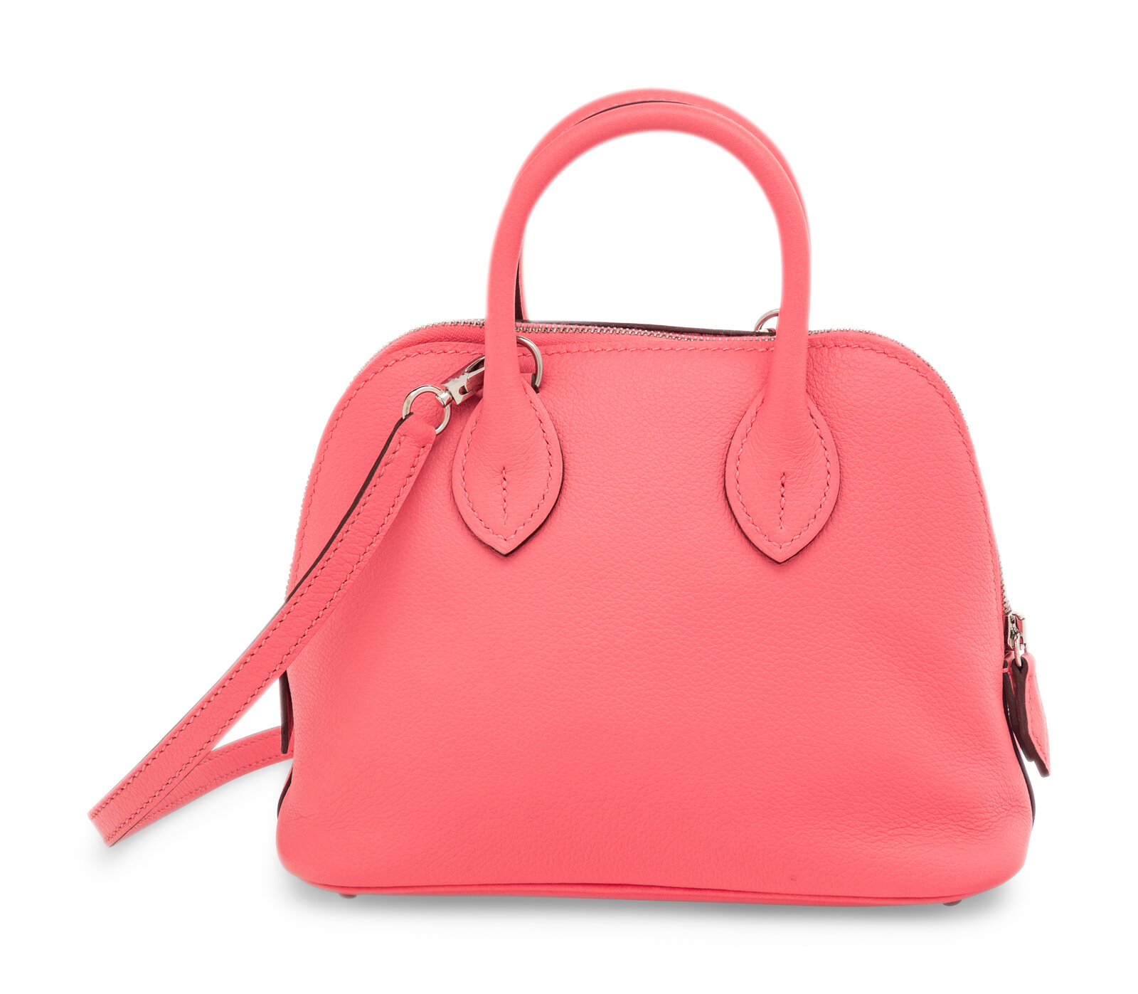 Appraisal: HERM S VERSO MINI BOLIDE IN ROSE EVERCOLOR Herm s