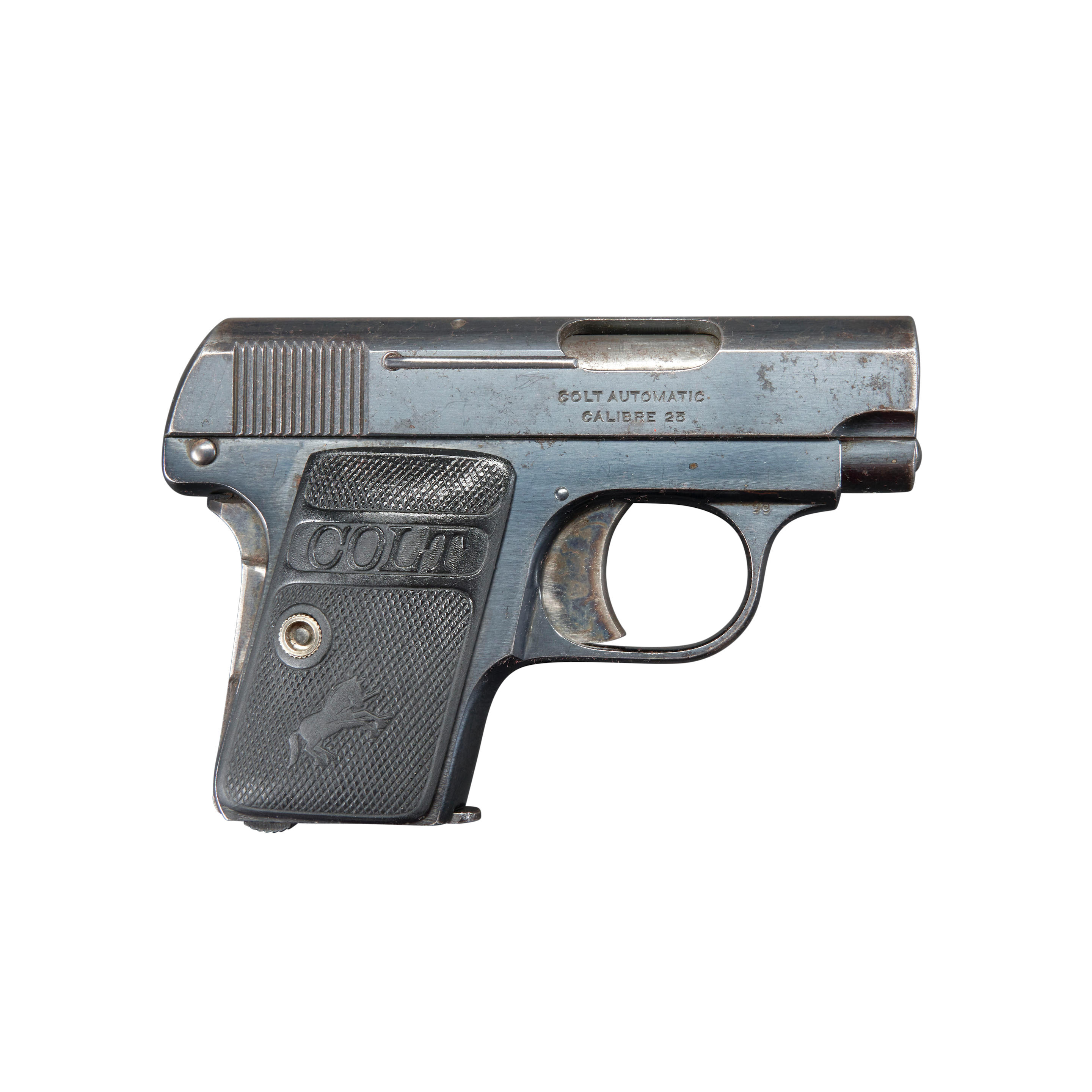 Appraisal: COLT MODEL HAMMERLESS SEMI-AUTOMATIC PISTOL Serial number ACP caliber blued