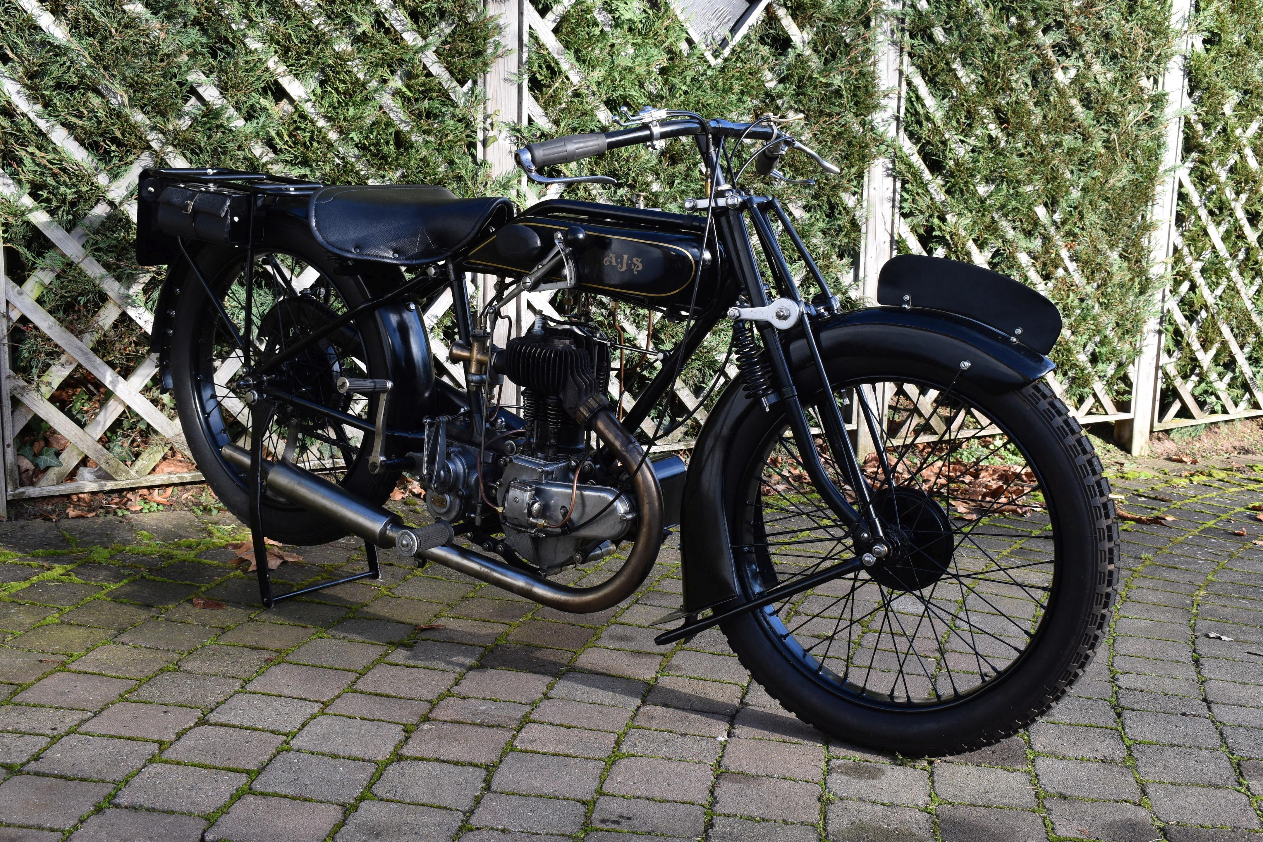 Appraisal: AJS HP MODEL H REGISTRATION NO XHH Y FRAME NO