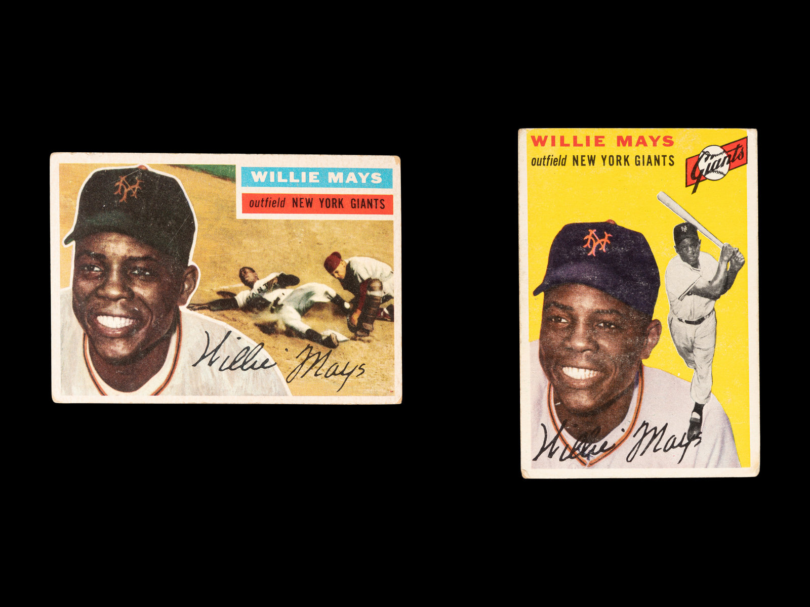 Appraisal: A Group of s Topps Willie Mays Baseball Cards comprising