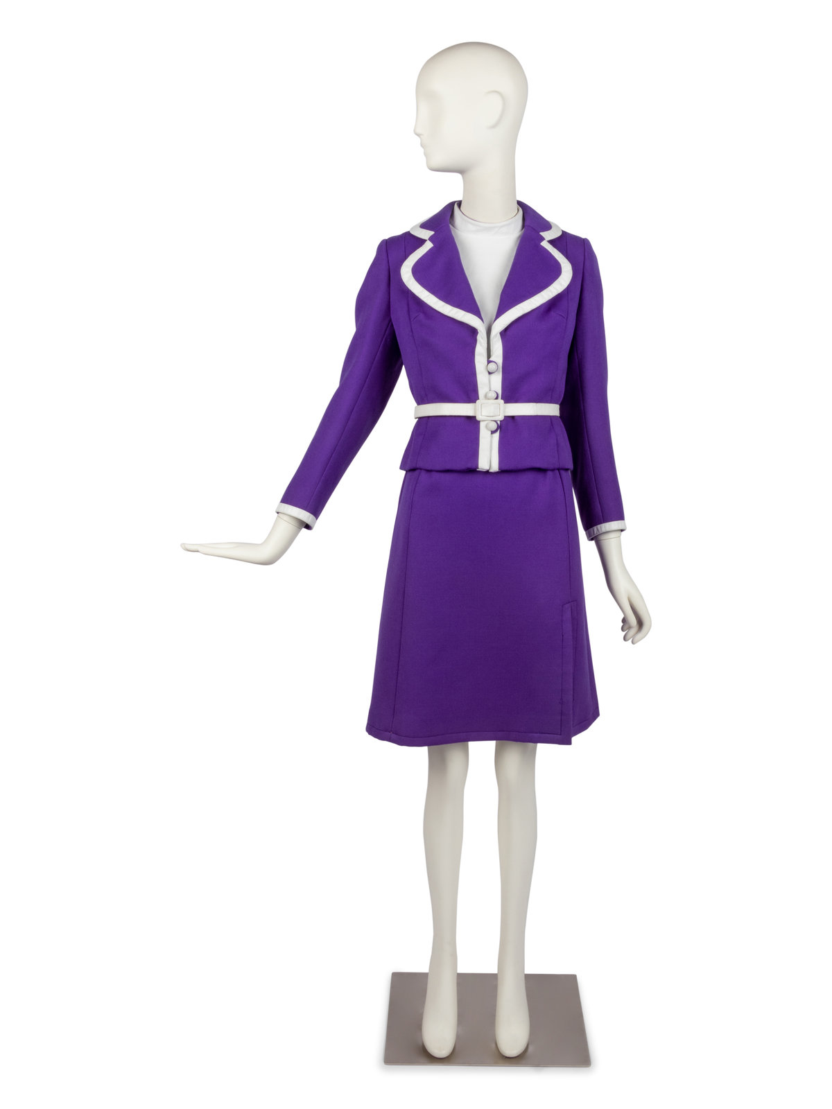 Appraisal: Jean Patou Three-Piece Ensemble s When couturier Jean Patou -