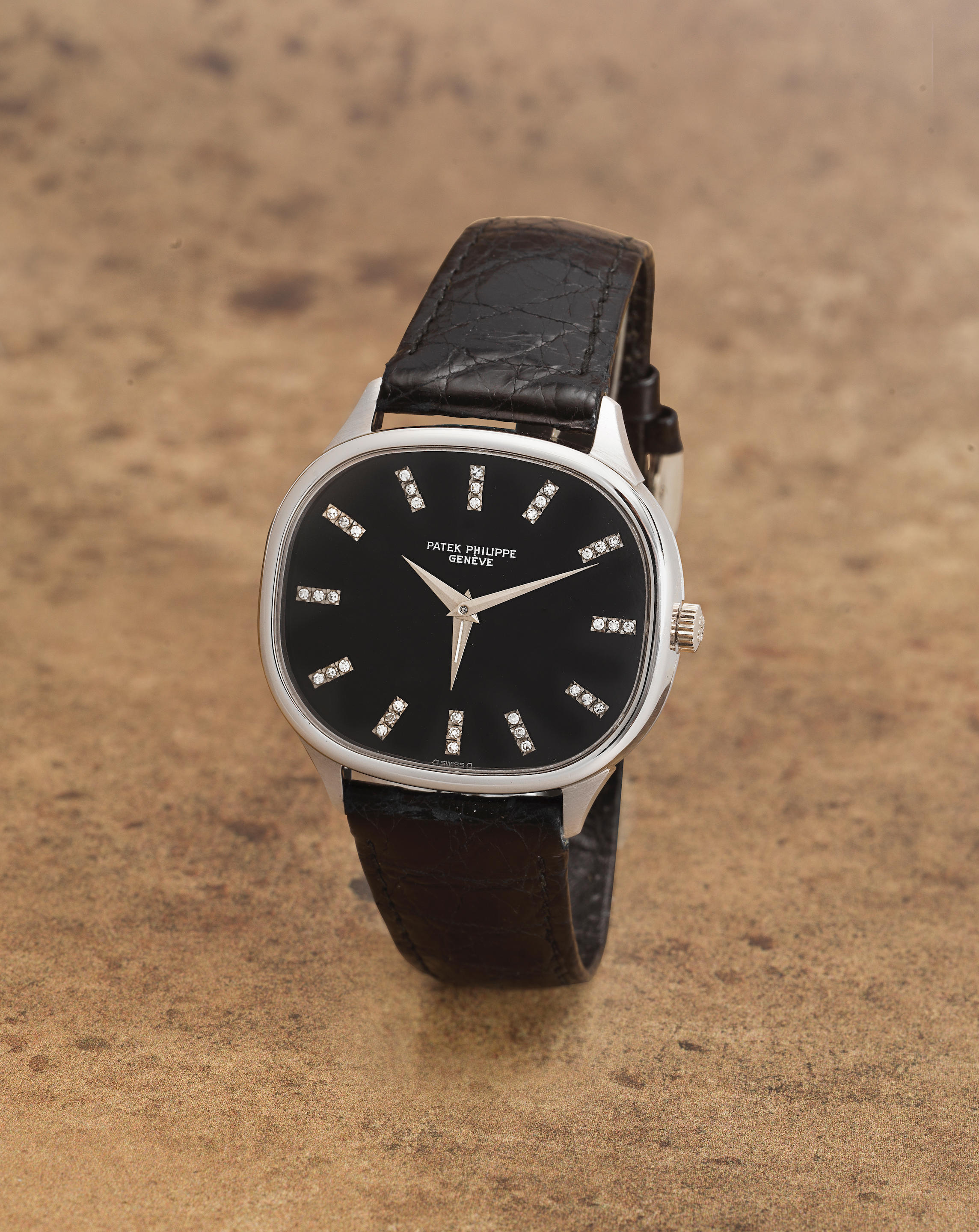 Appraisal: PATEK PHILIPPE A VERY RARE UNUSUAL AND FINE K WHITE