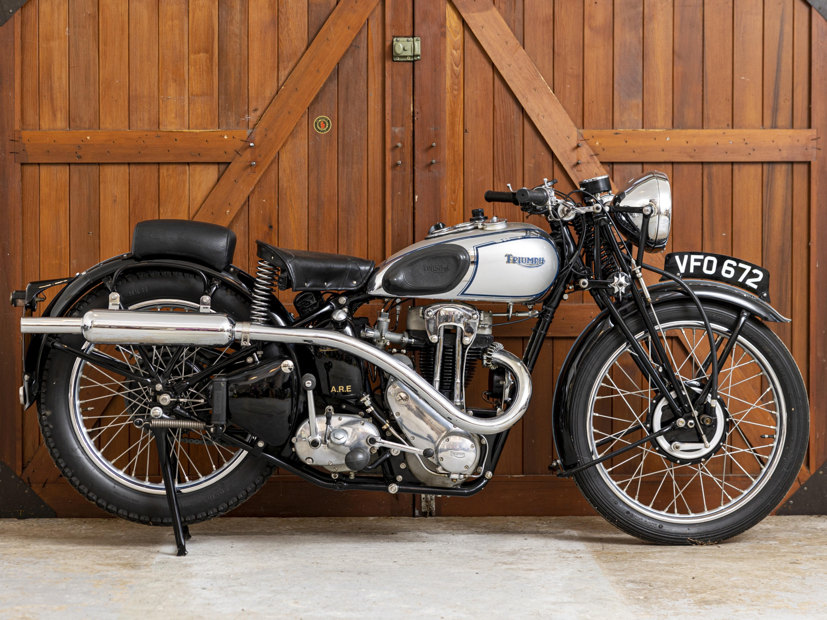 Appraisal: THE ANTHONY R EAST CLASSIC MOTORCYCLE COLLECTION TRIUMPH CC TIGER