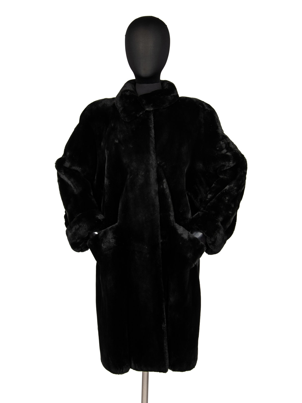 Appraisal: Giuliana Teso Sheared Beaver Coat s Sheared beaver fur coat