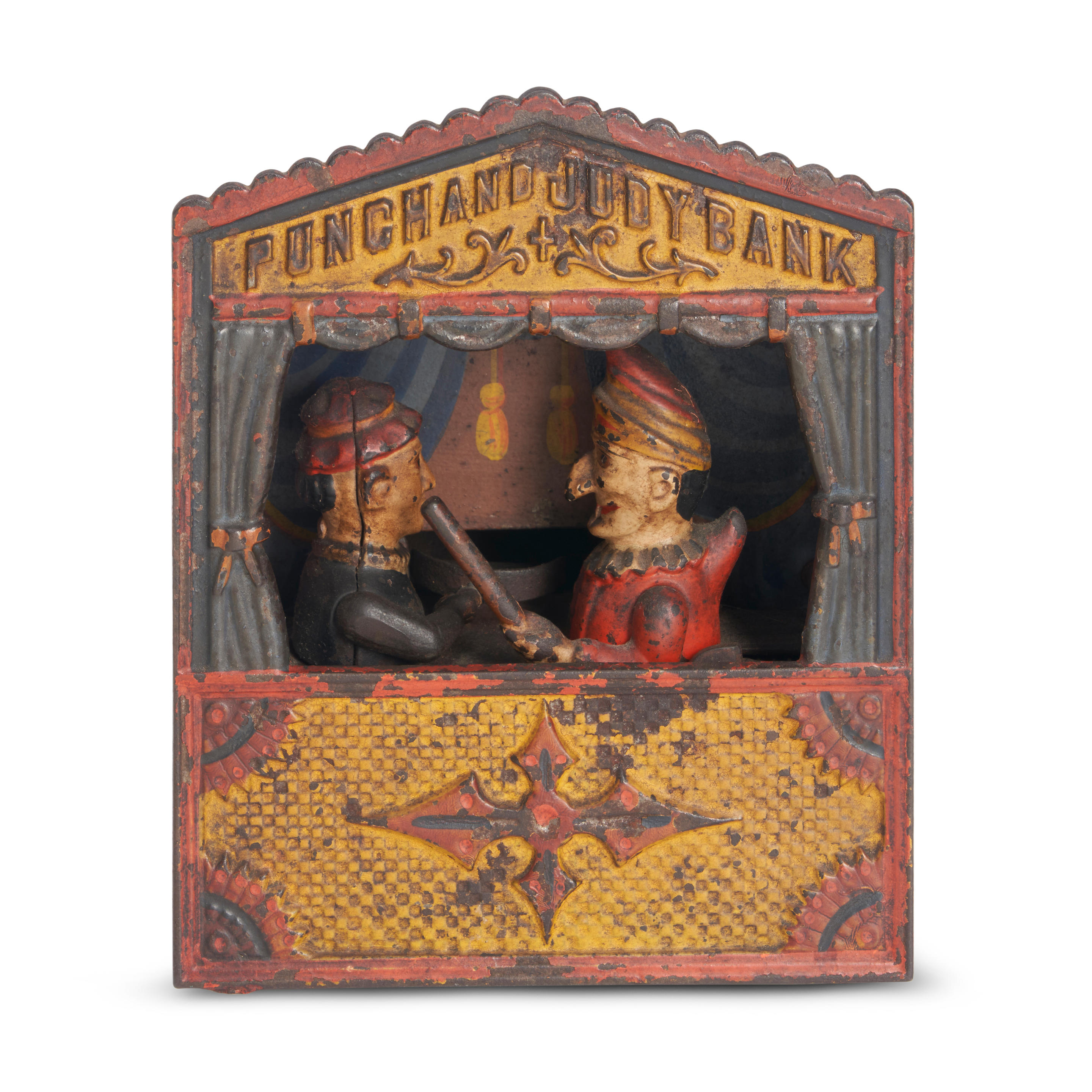 Appraisal: PUNCH AND JUDY MECHANICAL BANK Shepard Hardware Co Buffalo New