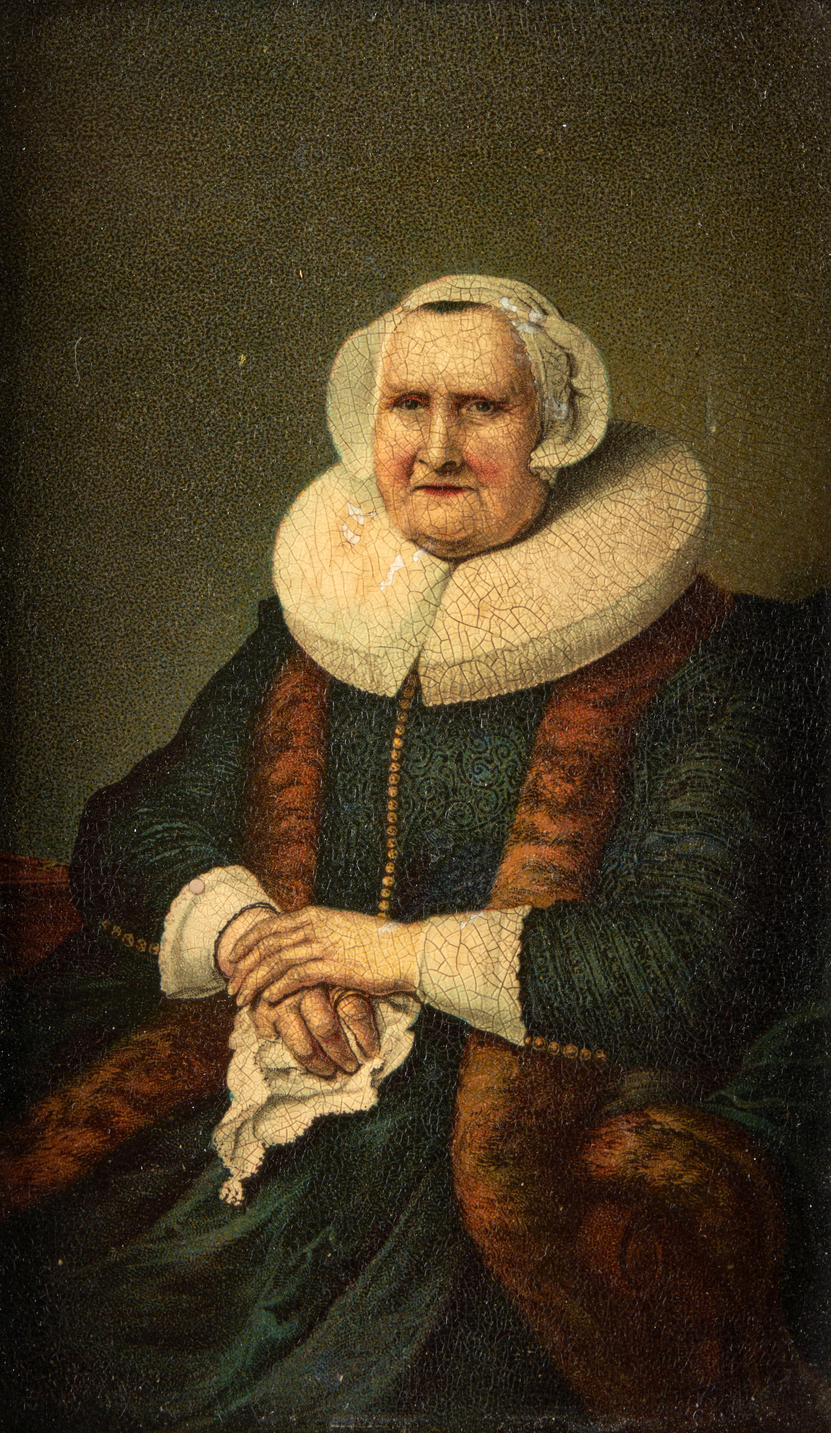 Appraisal: AFTER FERDINAND BOL DUTCH - PORTRAIT OF AN OLD LADY