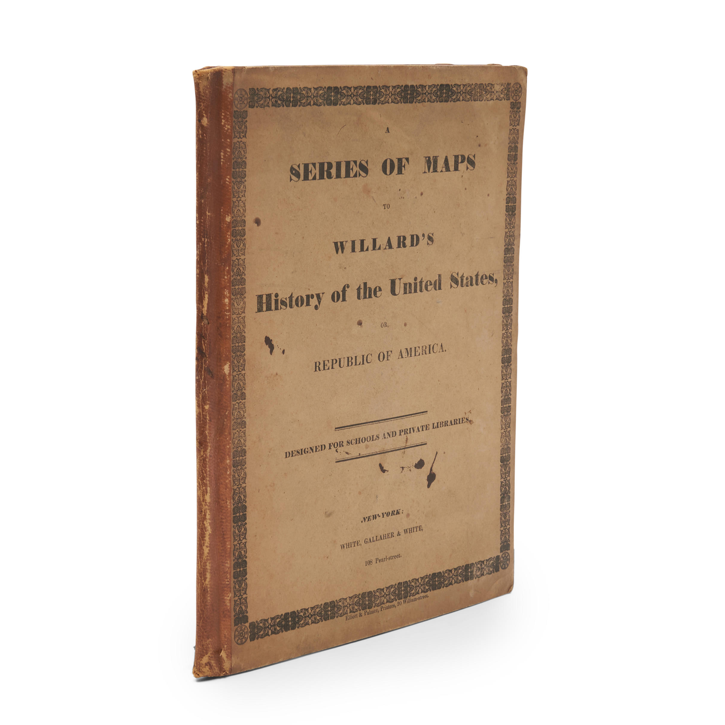 Appraisal: A SERIES OF MAPS TO WILLARD'S HISTORY OF THE UNITED