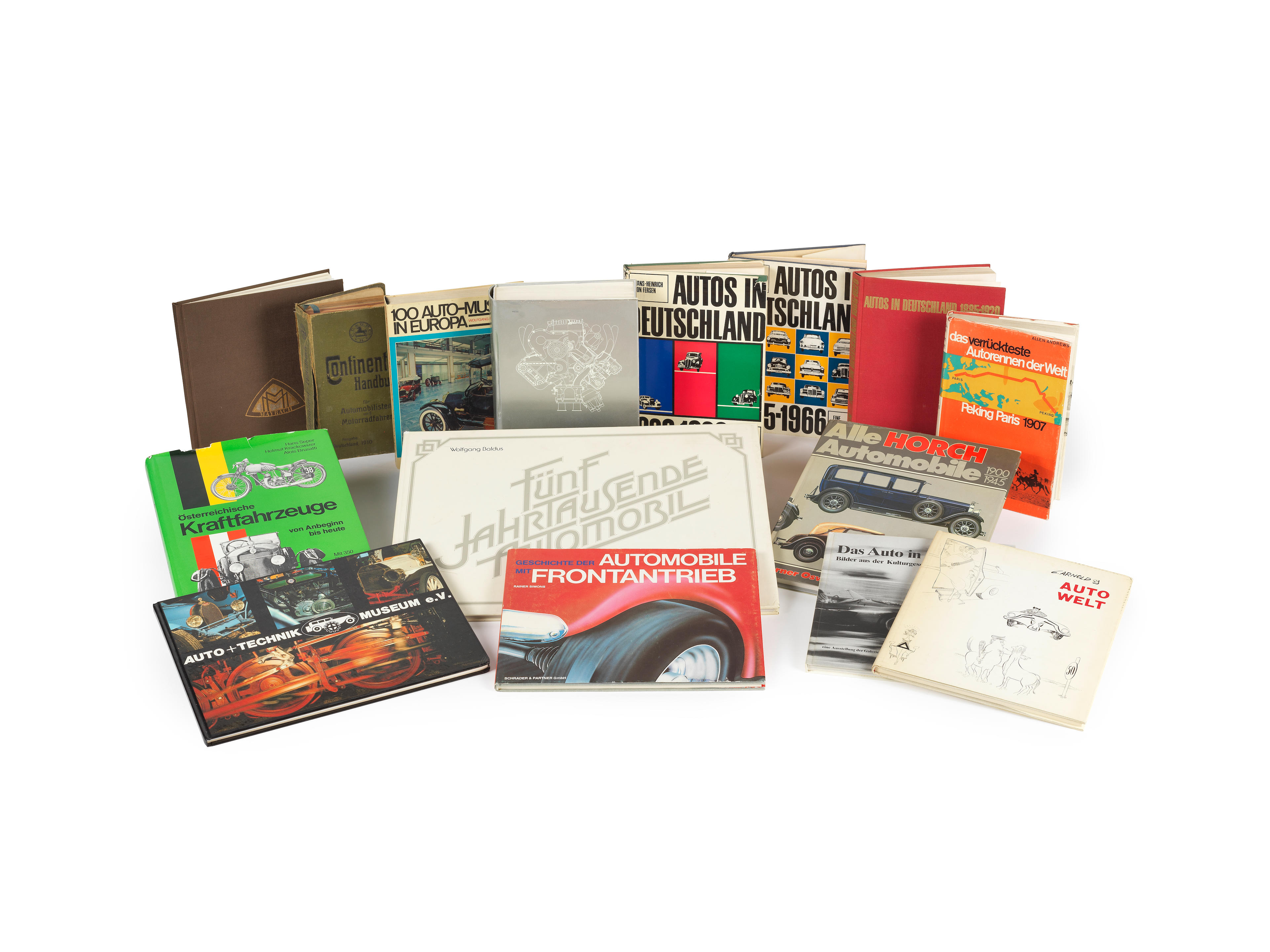 Appraisal: AUTOMOTIVE BOOKS - GERMAN - sterreichische Kraftfahrzeuge von Anbeginn bis